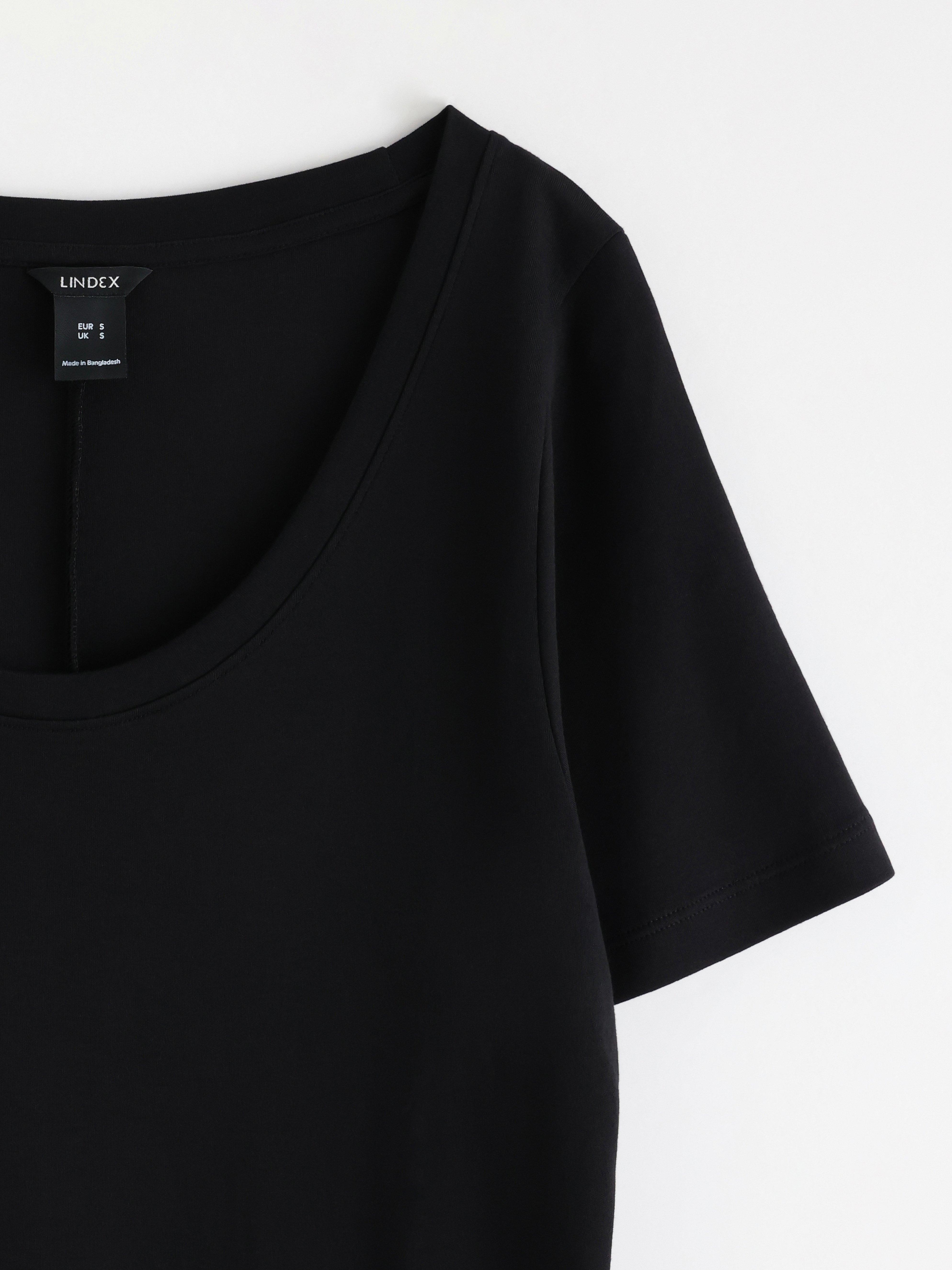 T-shirt dress - Womens Wear - Black