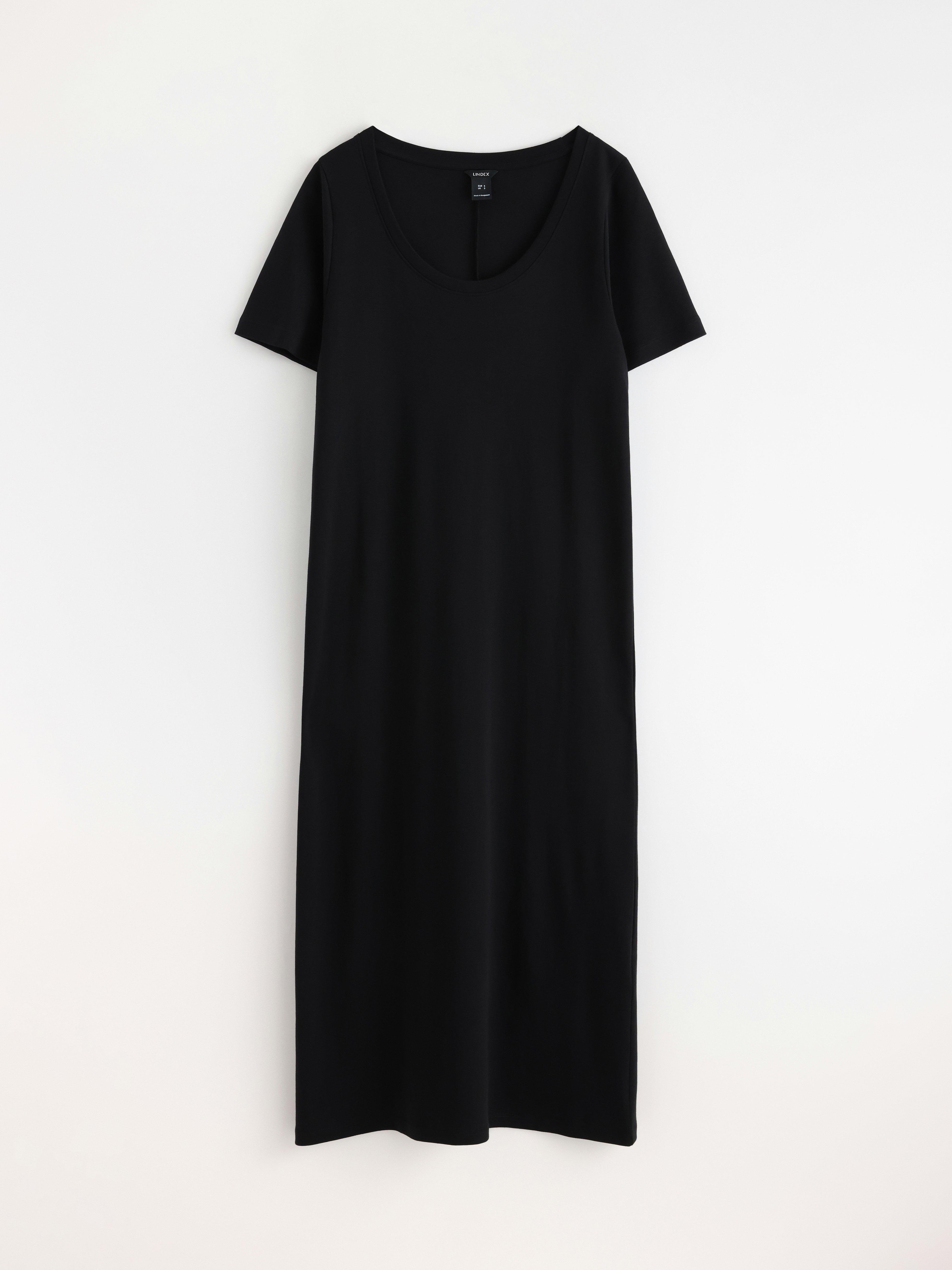 T-shirt dress - Womens Wear - Black
