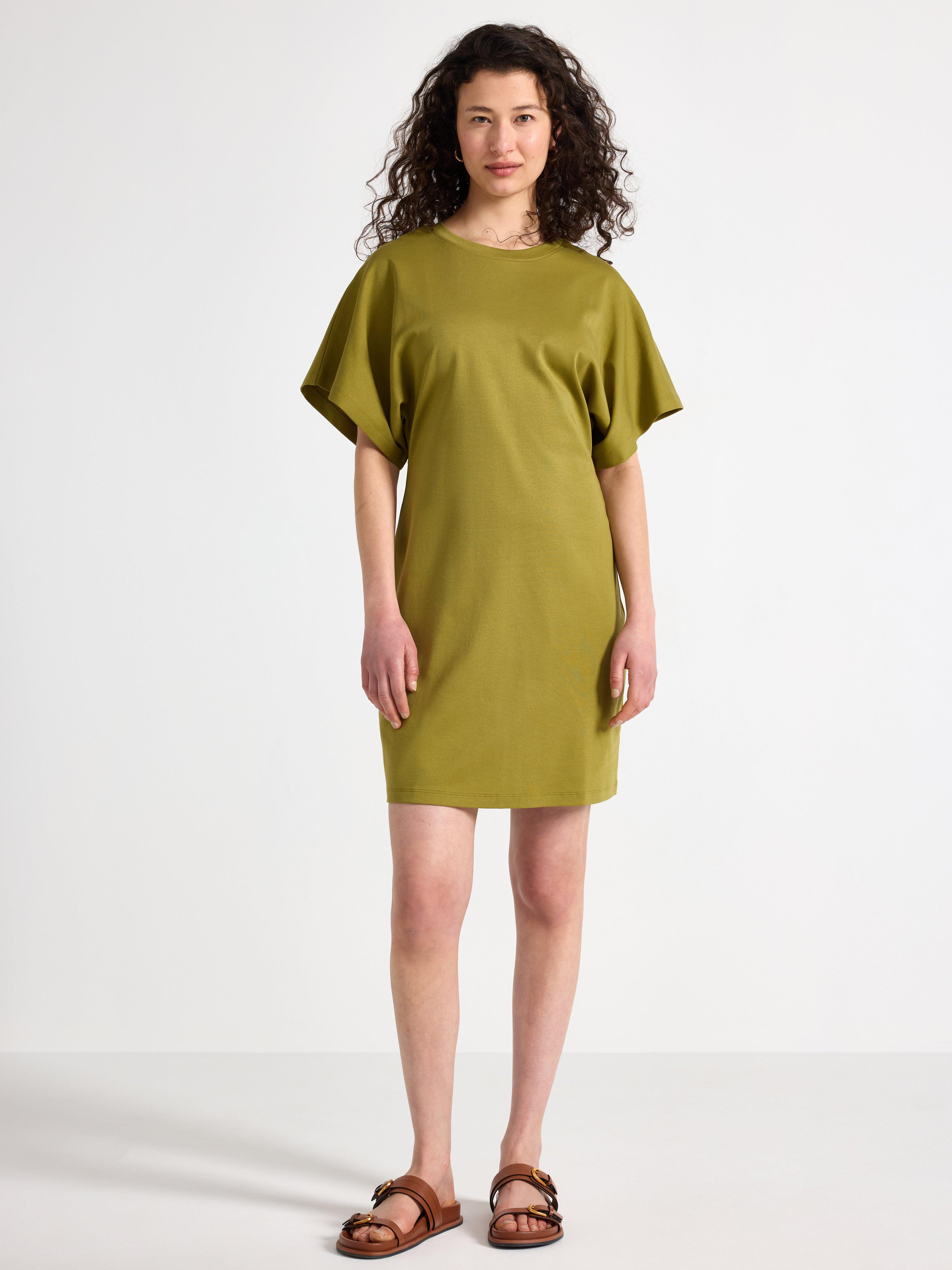 T-shirt dress - Womens Wear - Green