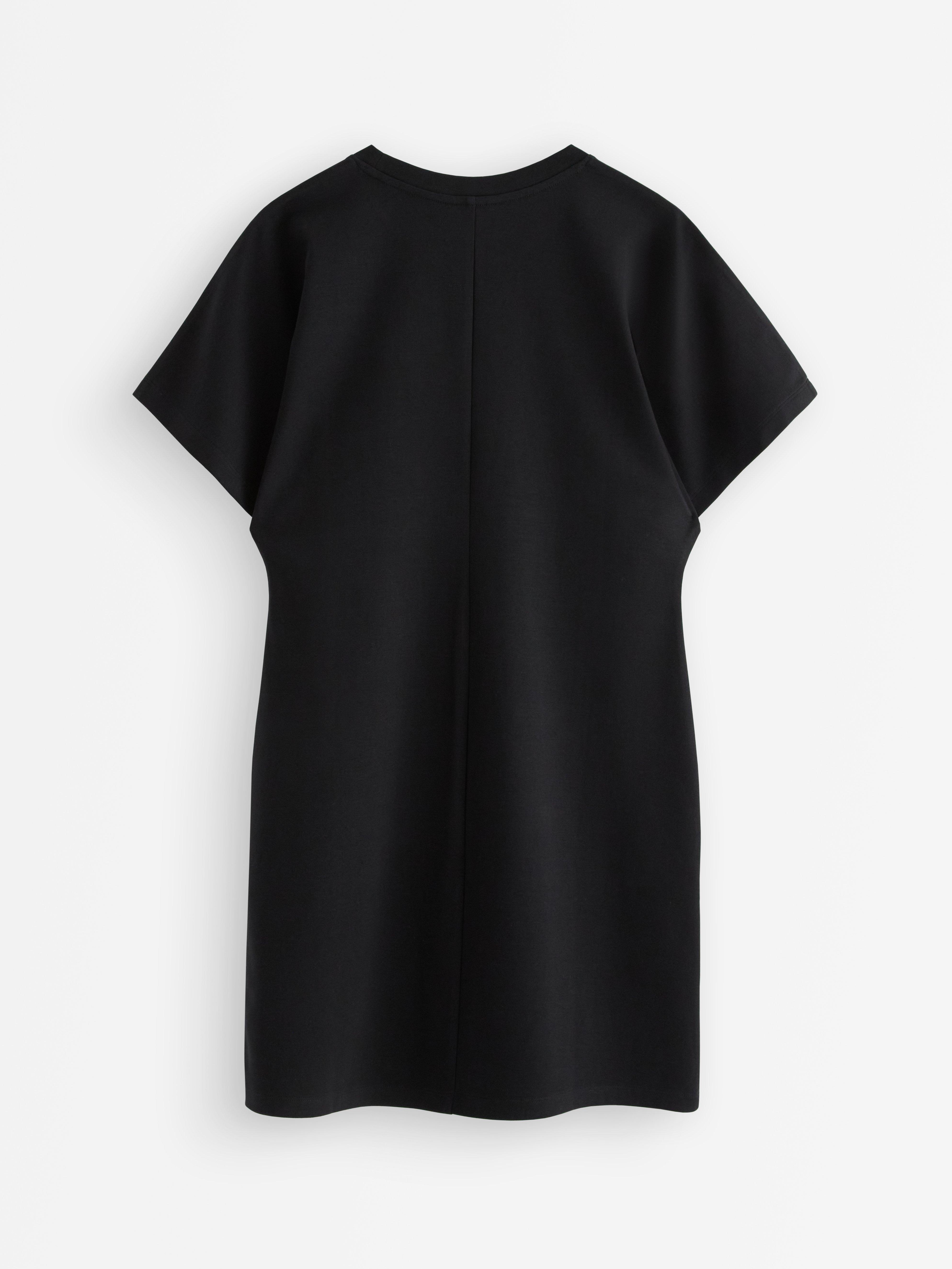 T-shirt dress - Womens Wear - Black