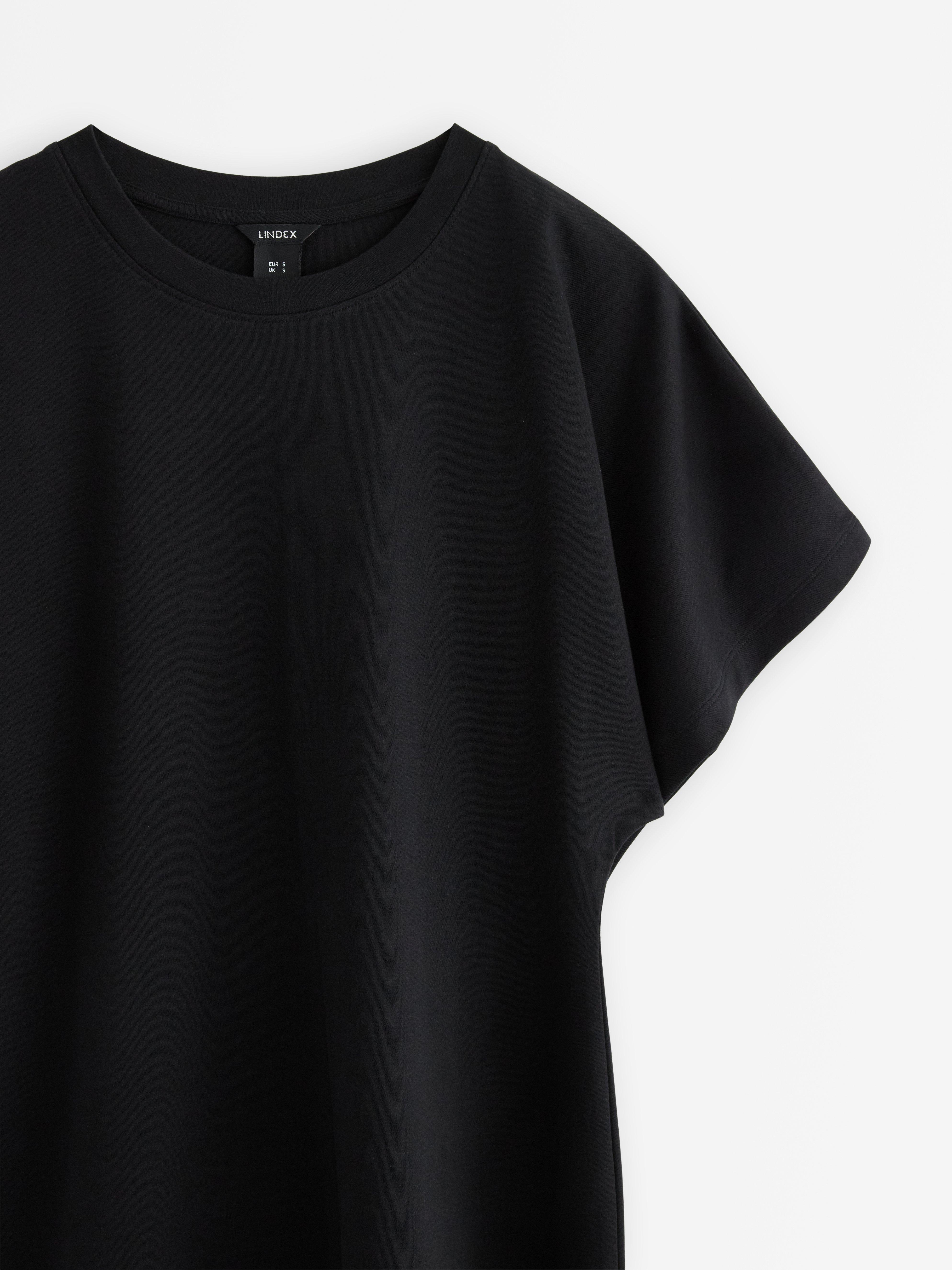 T-shirt dress - Womens Wear - Black