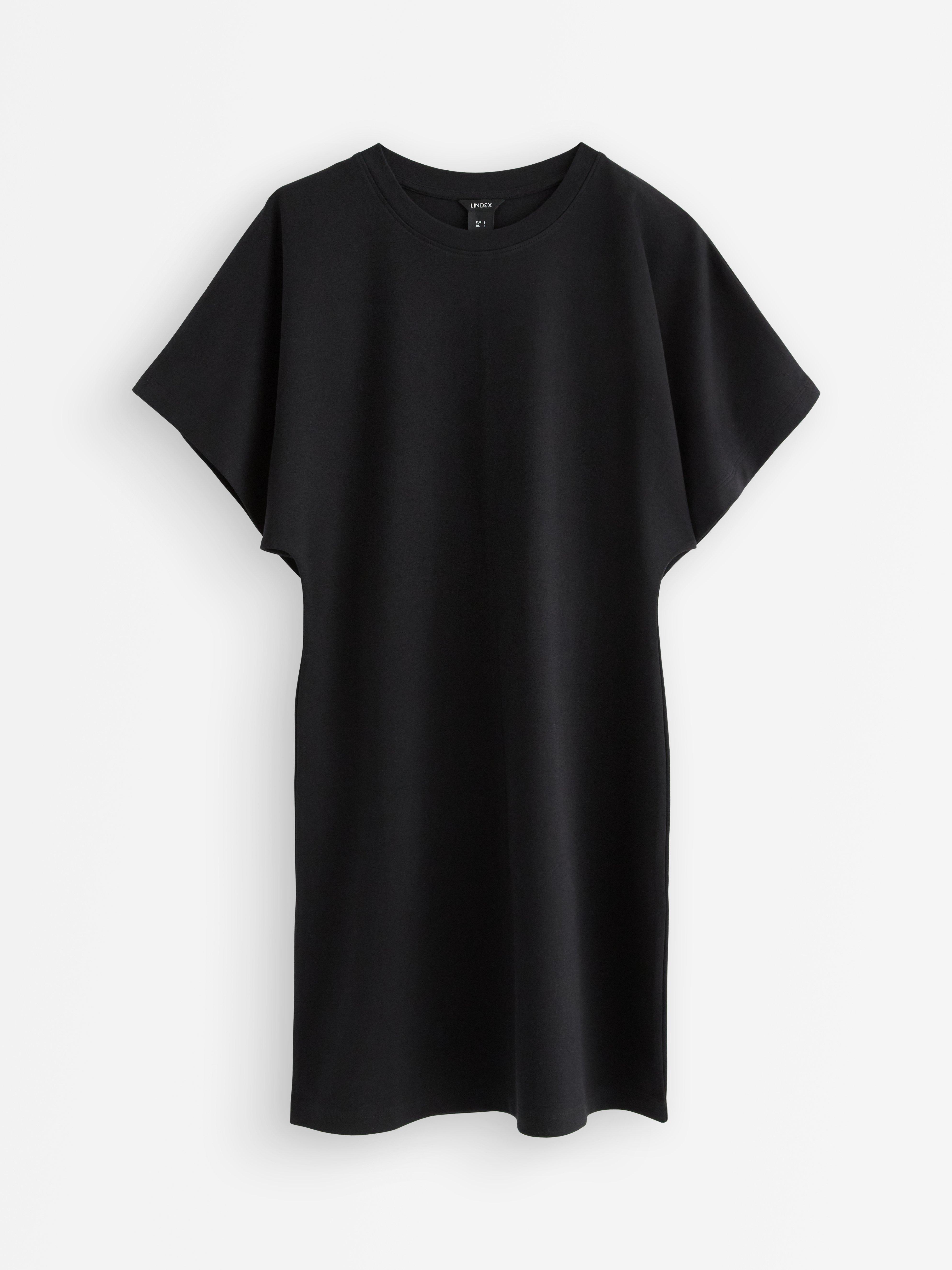 T-shirt-klänning - Dam - Svart