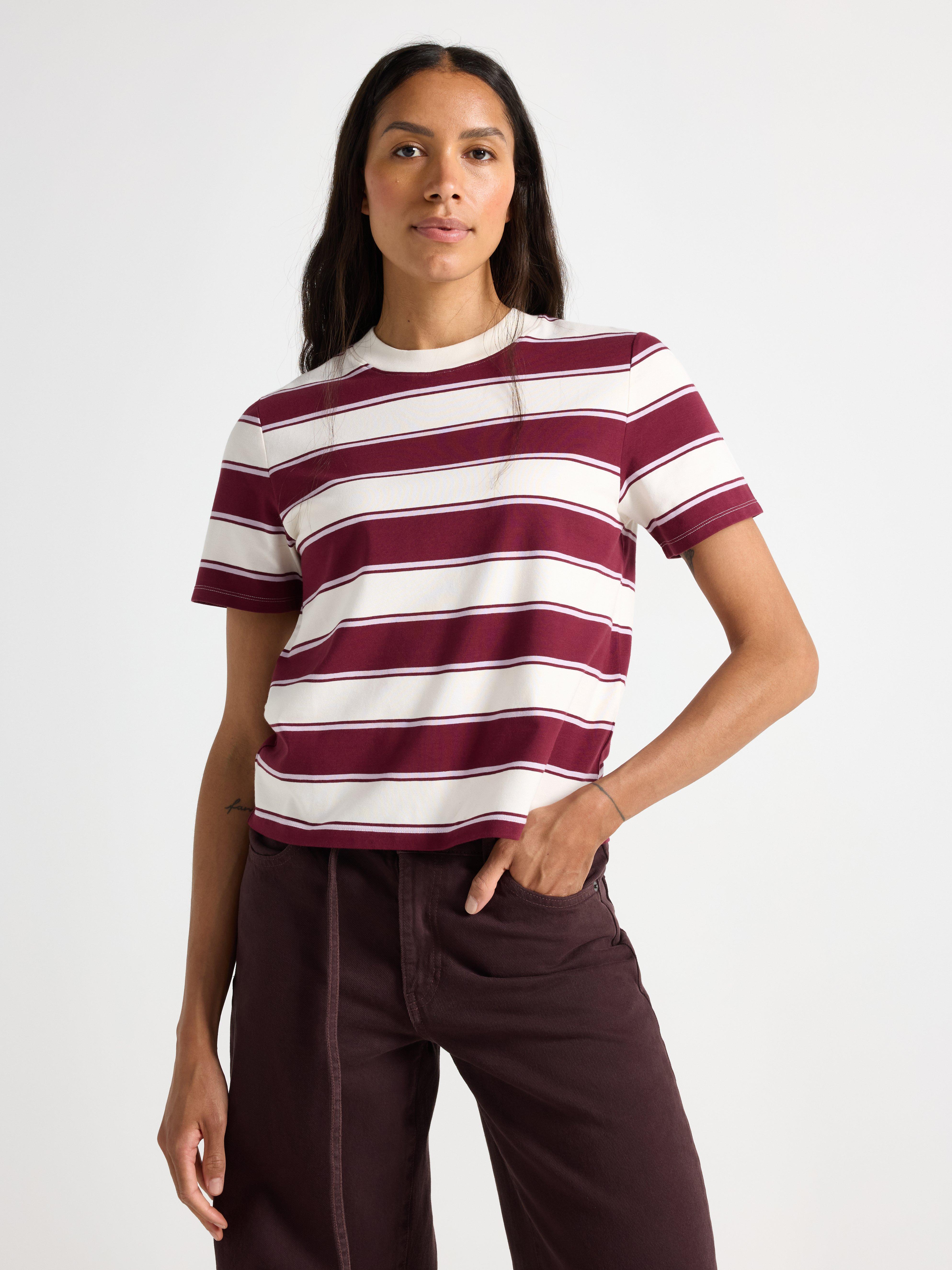 T-shirt - Dam - Lila