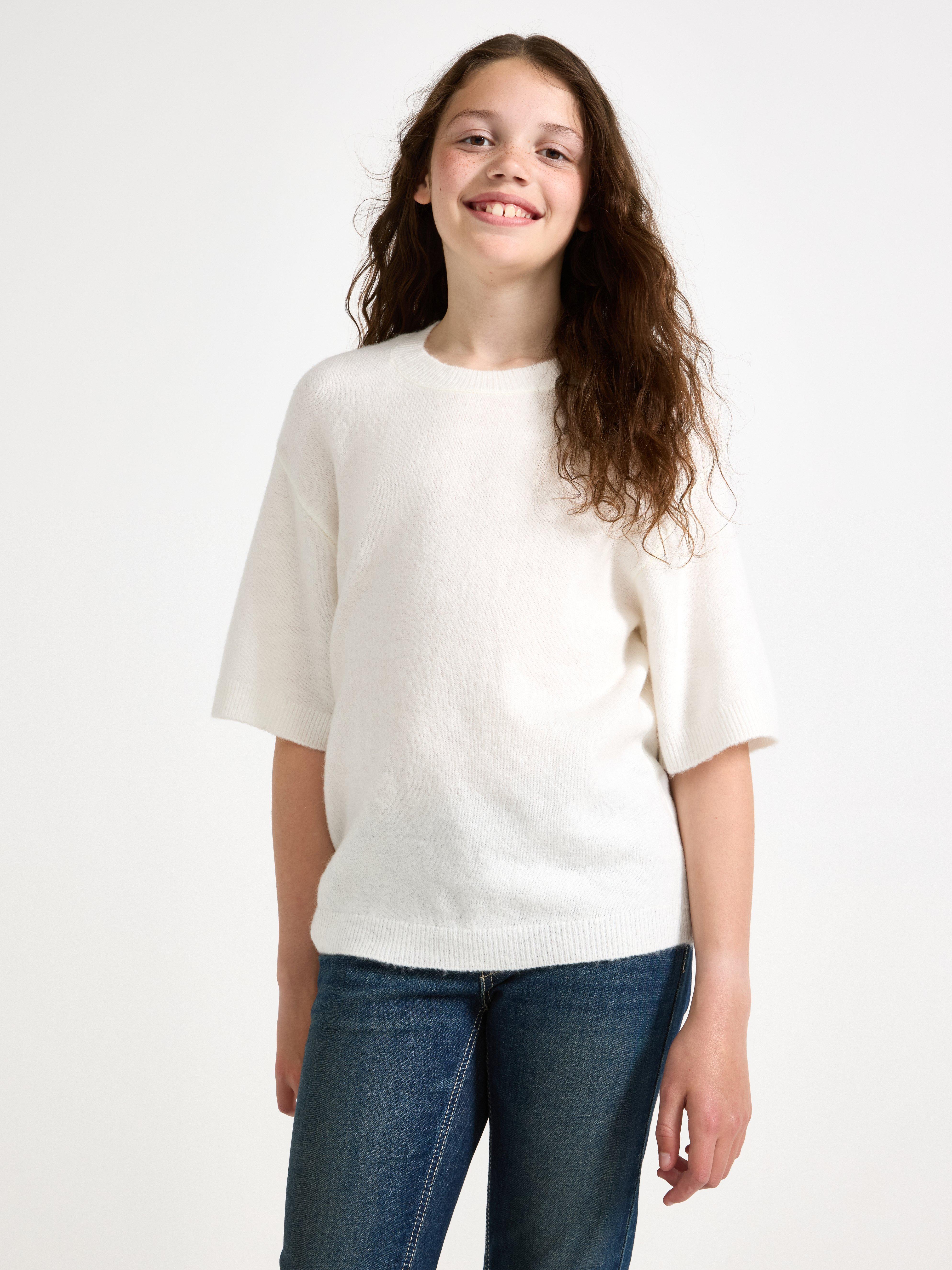 Sweater - Kids Wear - White
