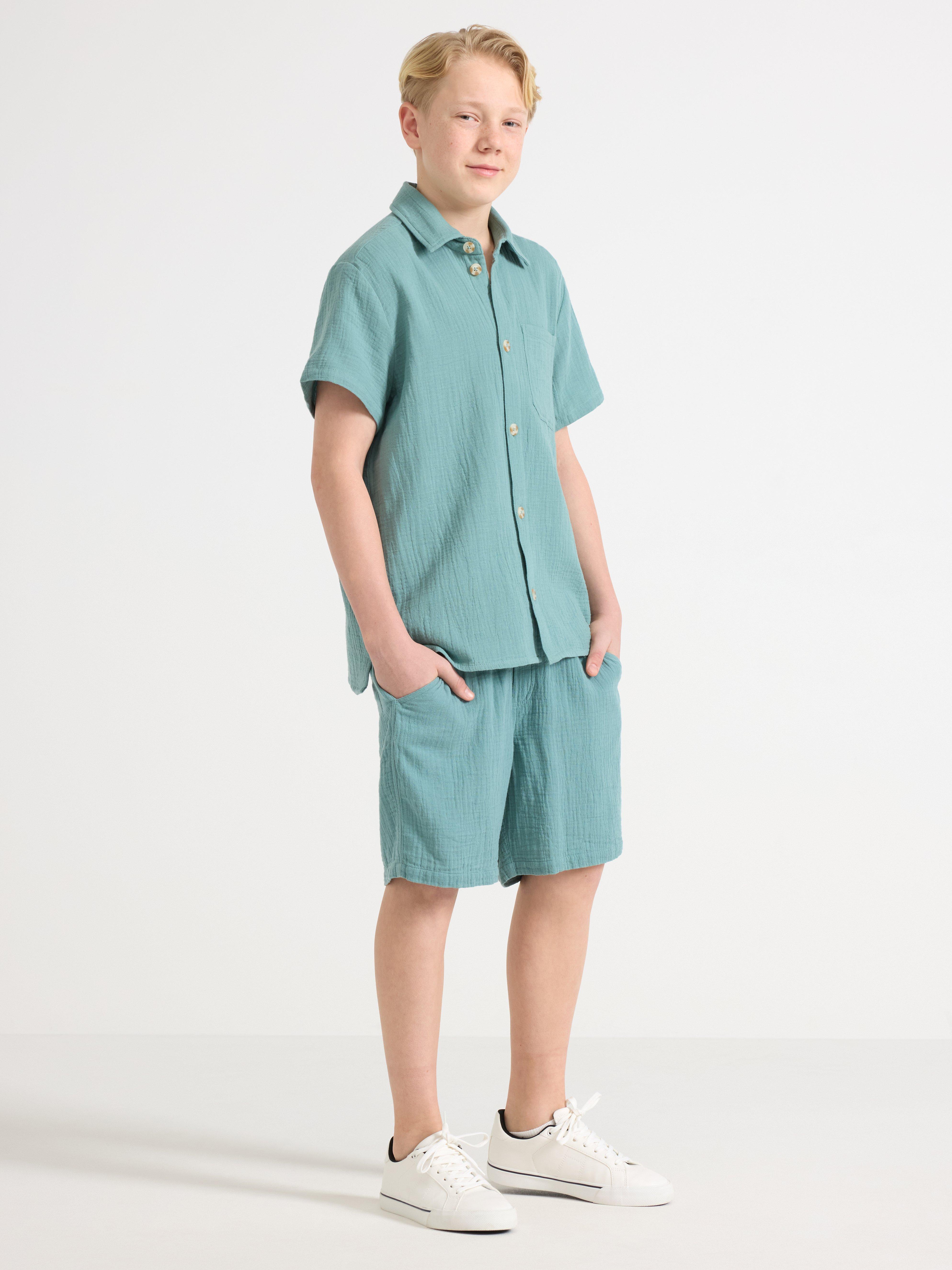 Shorts - Kids Wear - Green
