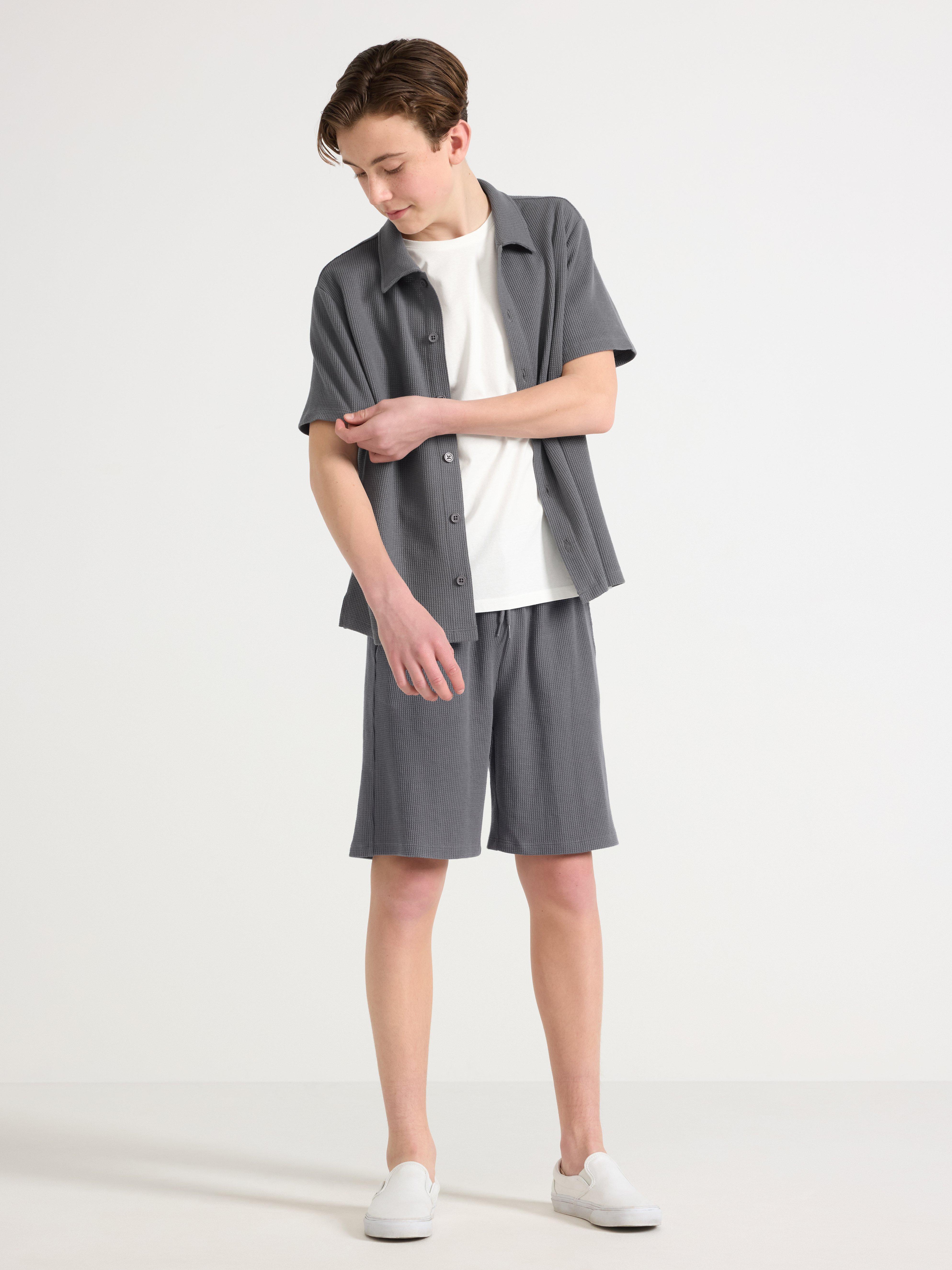 Shorts - Kids Wear - Grey