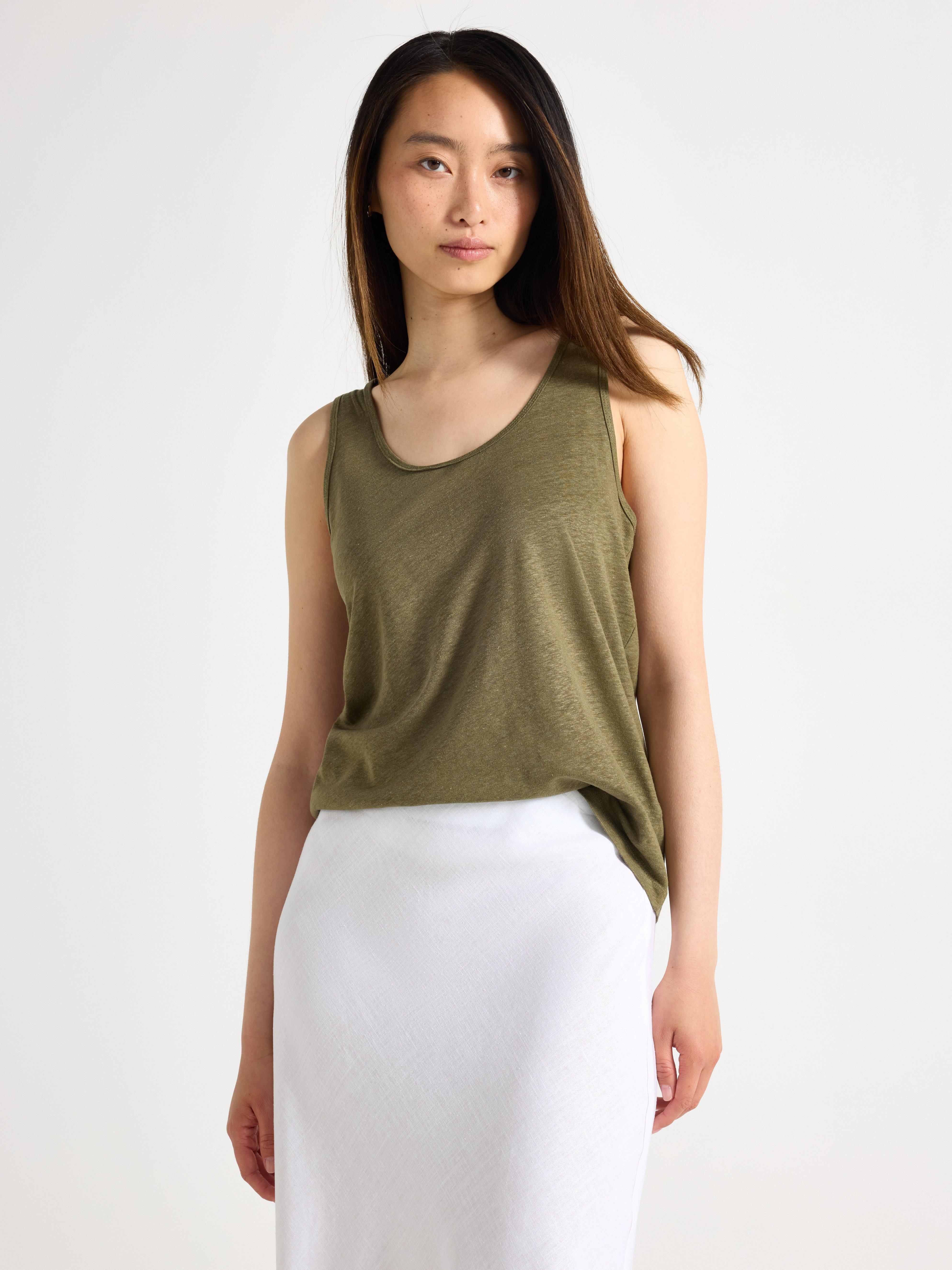 Tank Top - Womens Wear - Green