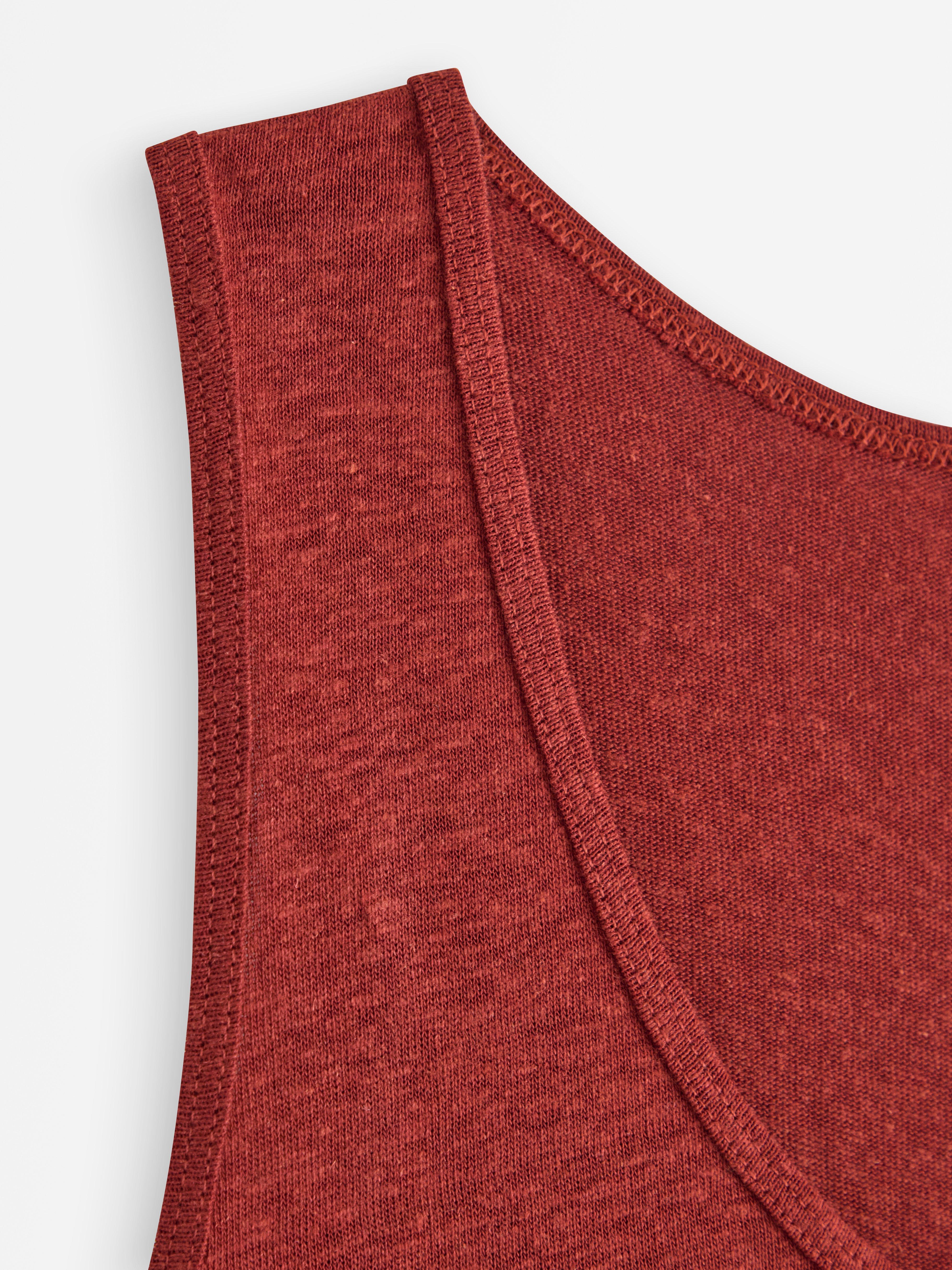 Tank Top - Womens Wear - Red