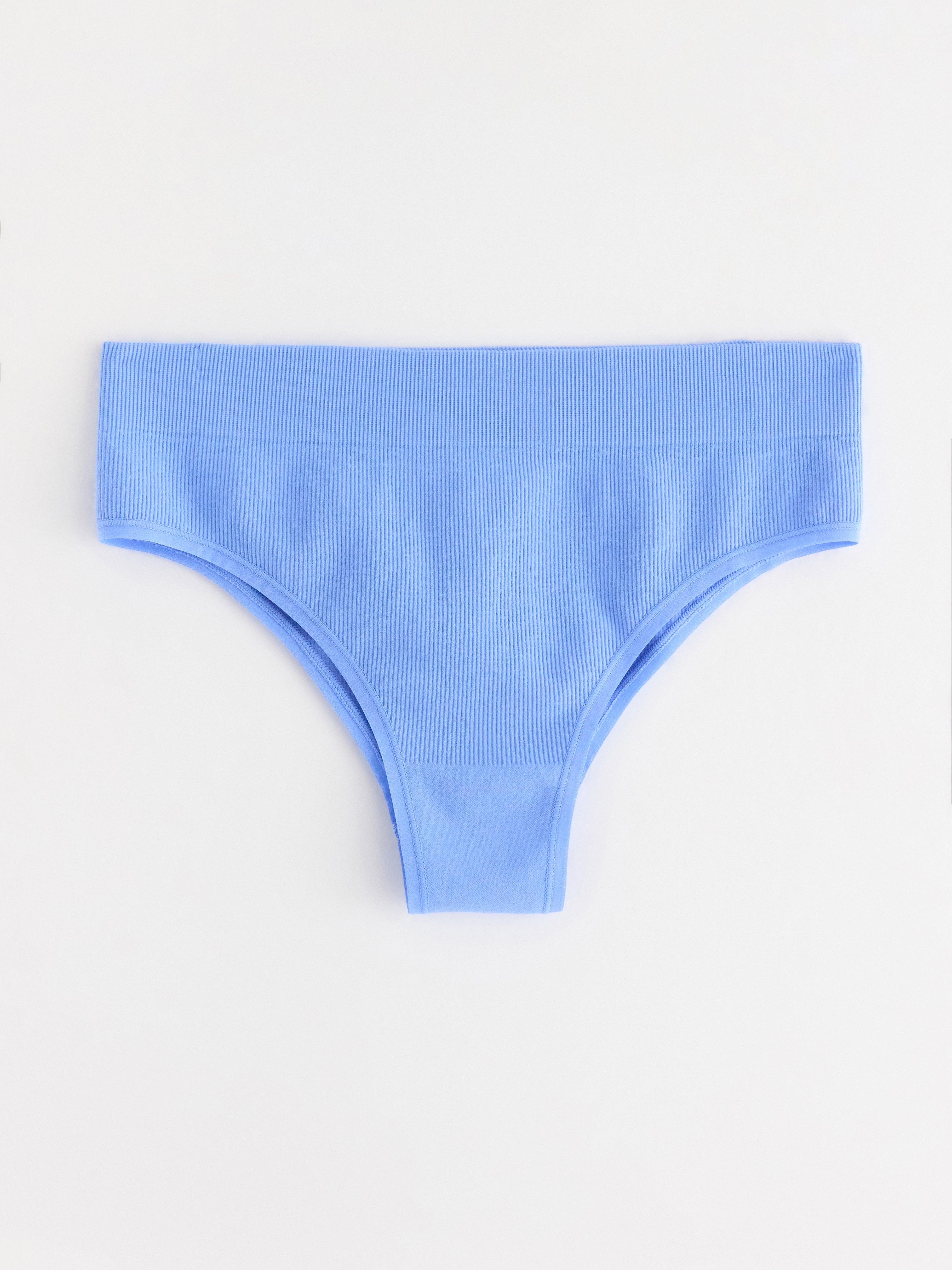 Brazilian High - Lingerie - Blue