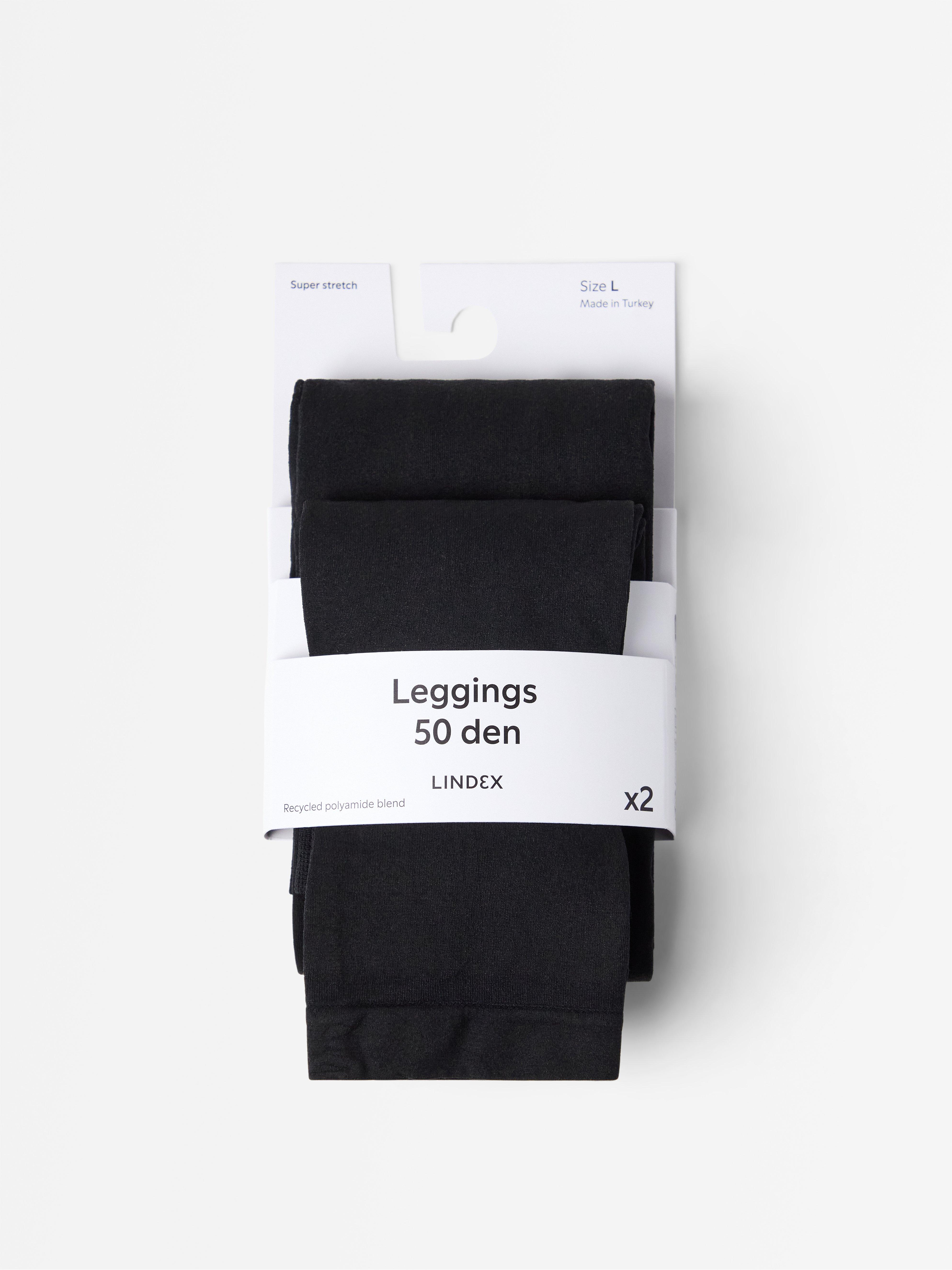 Leggings - Undertøj - Sort