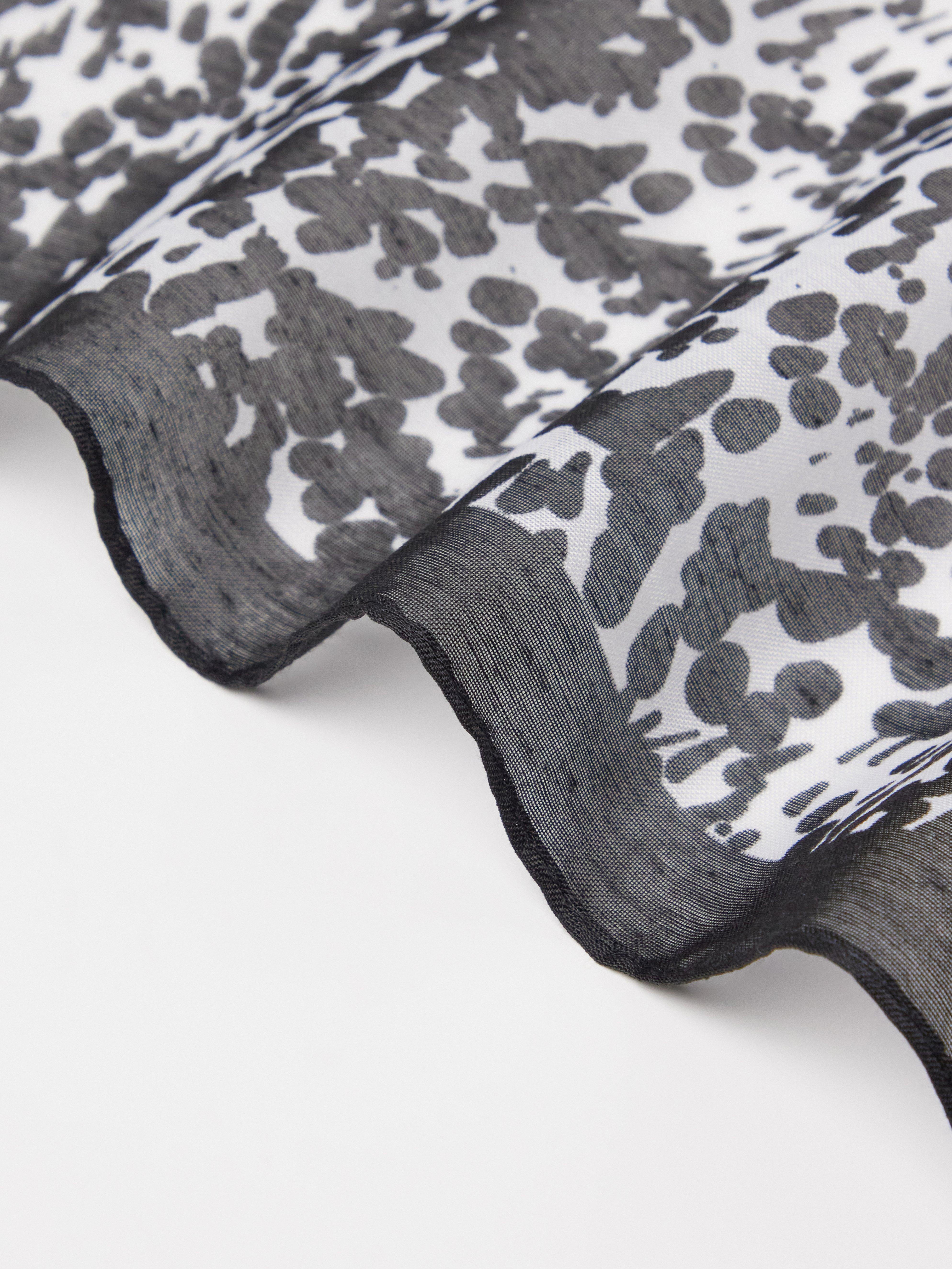 Scarf - Womens Wear - Black