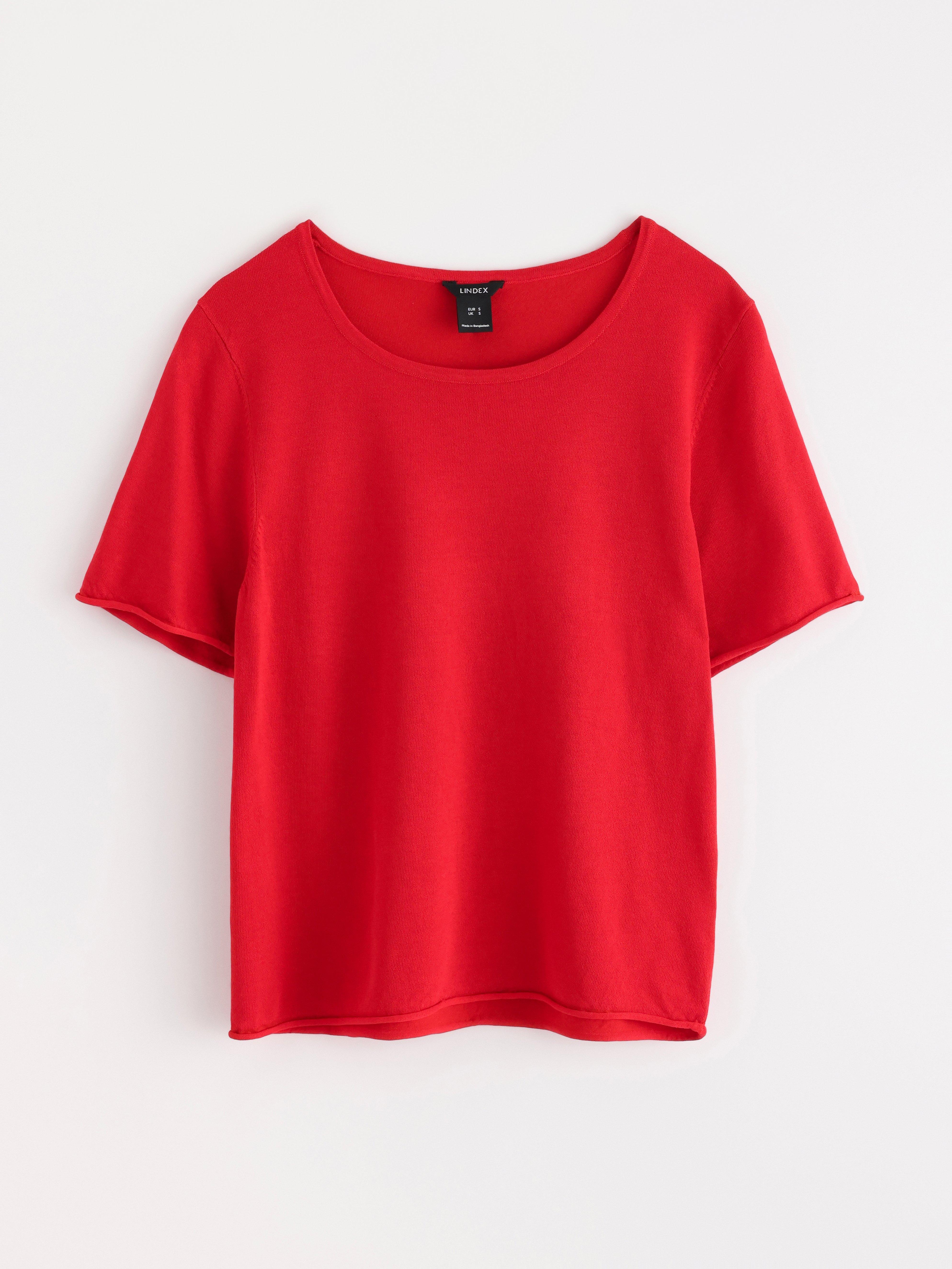 Sweater - Dame - Rød