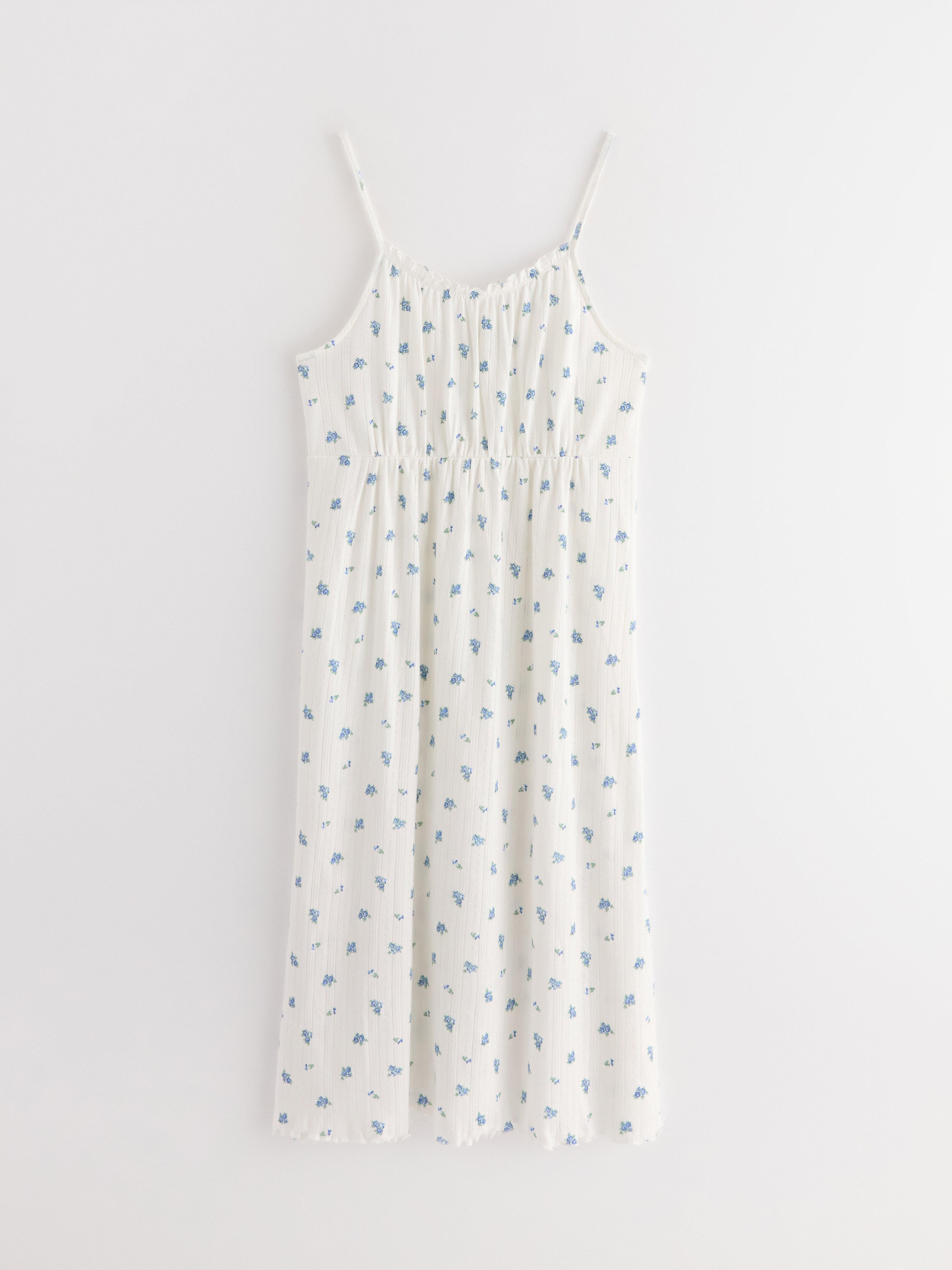 Night Dress - Kids Wear - White