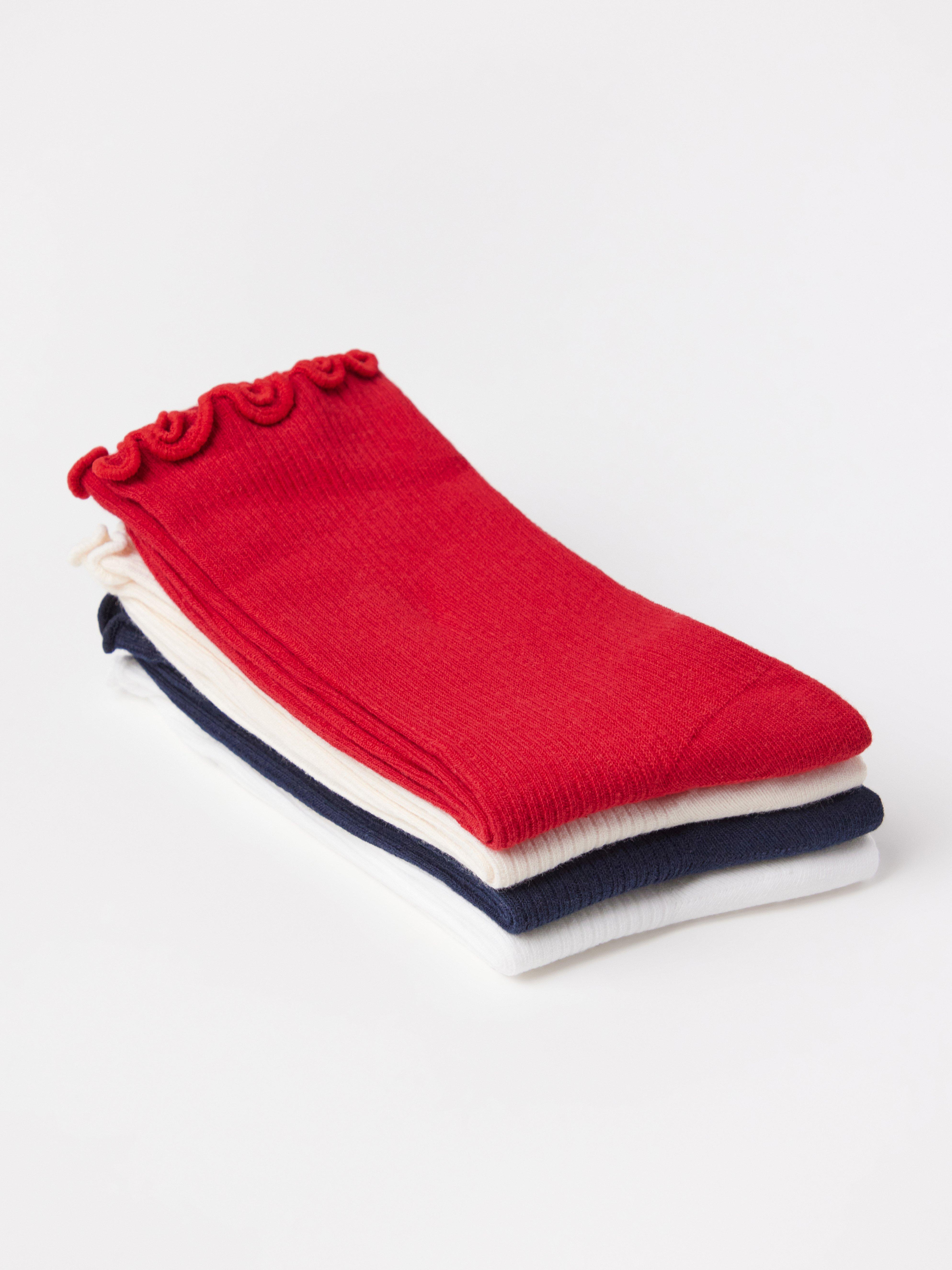 Socks - Lingerie - Red