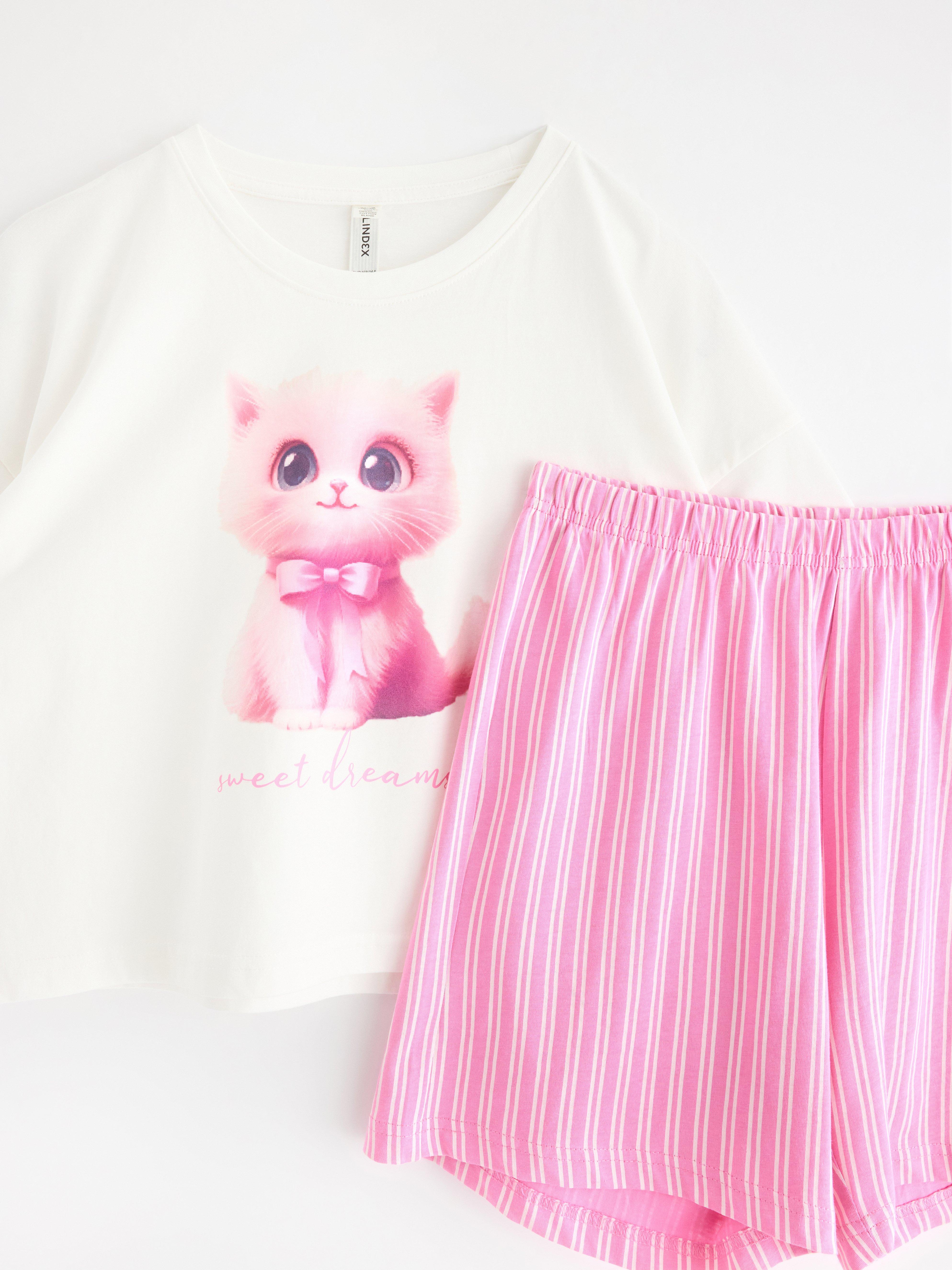 Pyjama - Lapset - Valkoinen