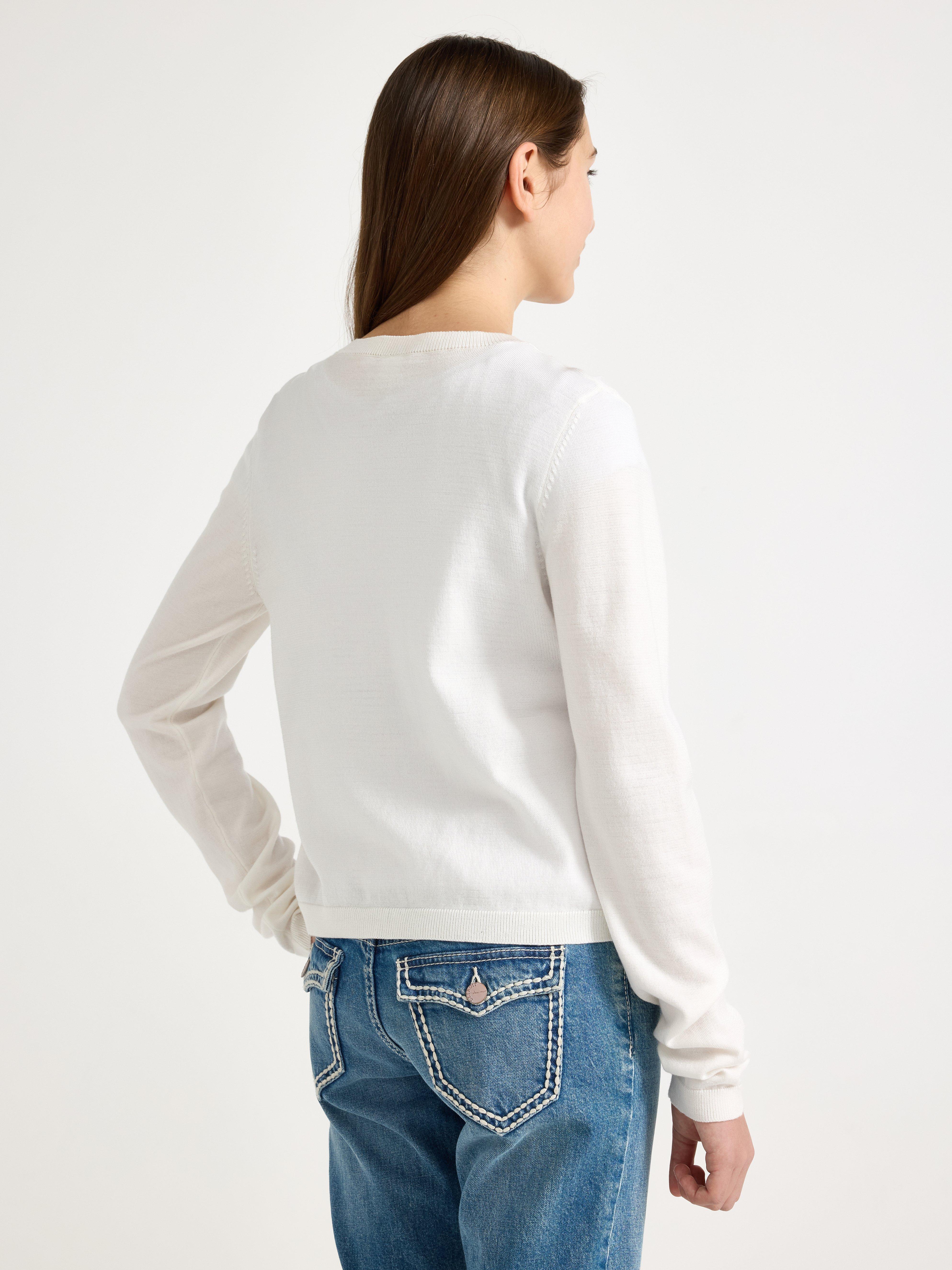 Cardigan - Kids Wear - White