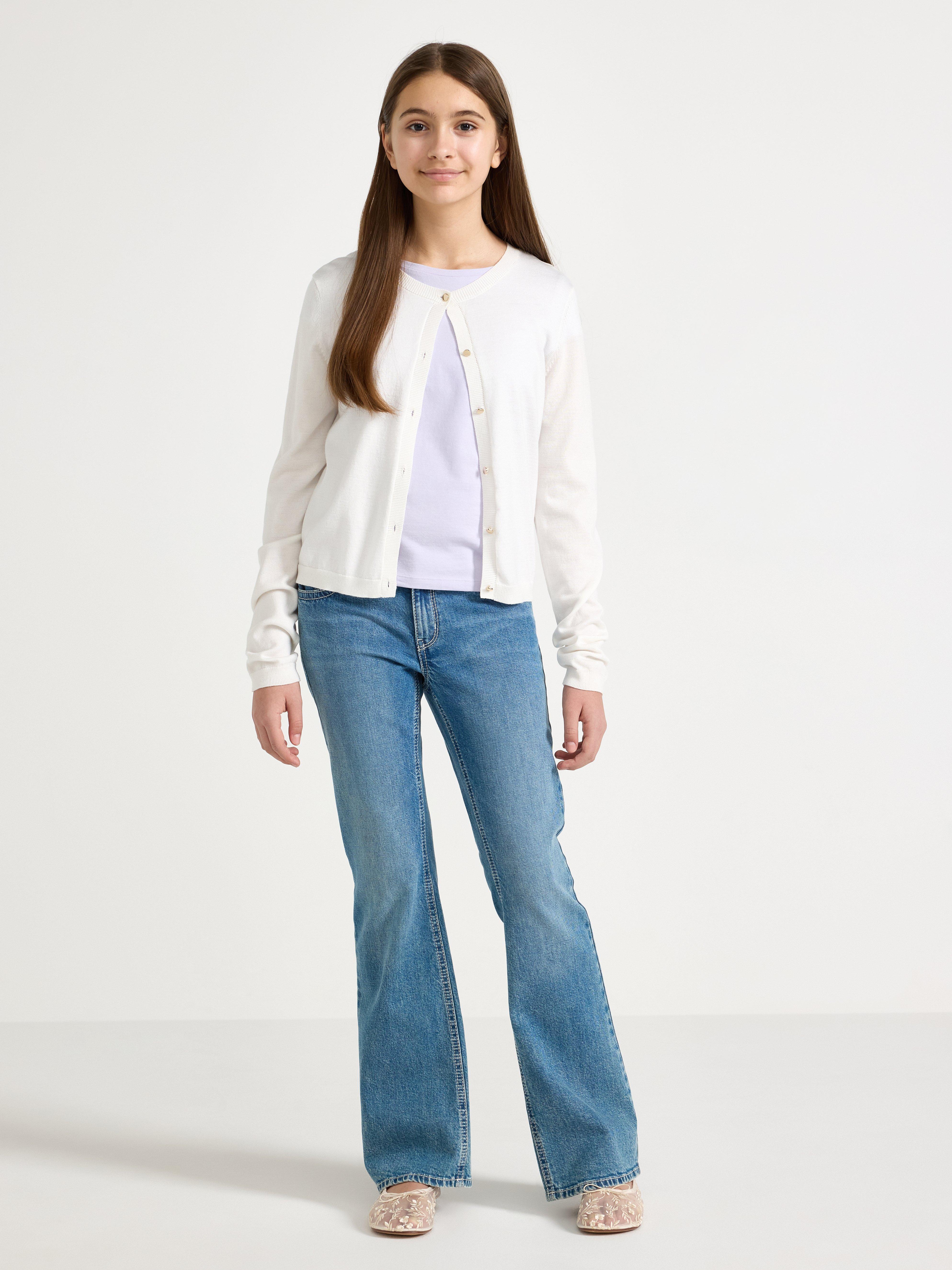 Cardigan - Kids Wear - White