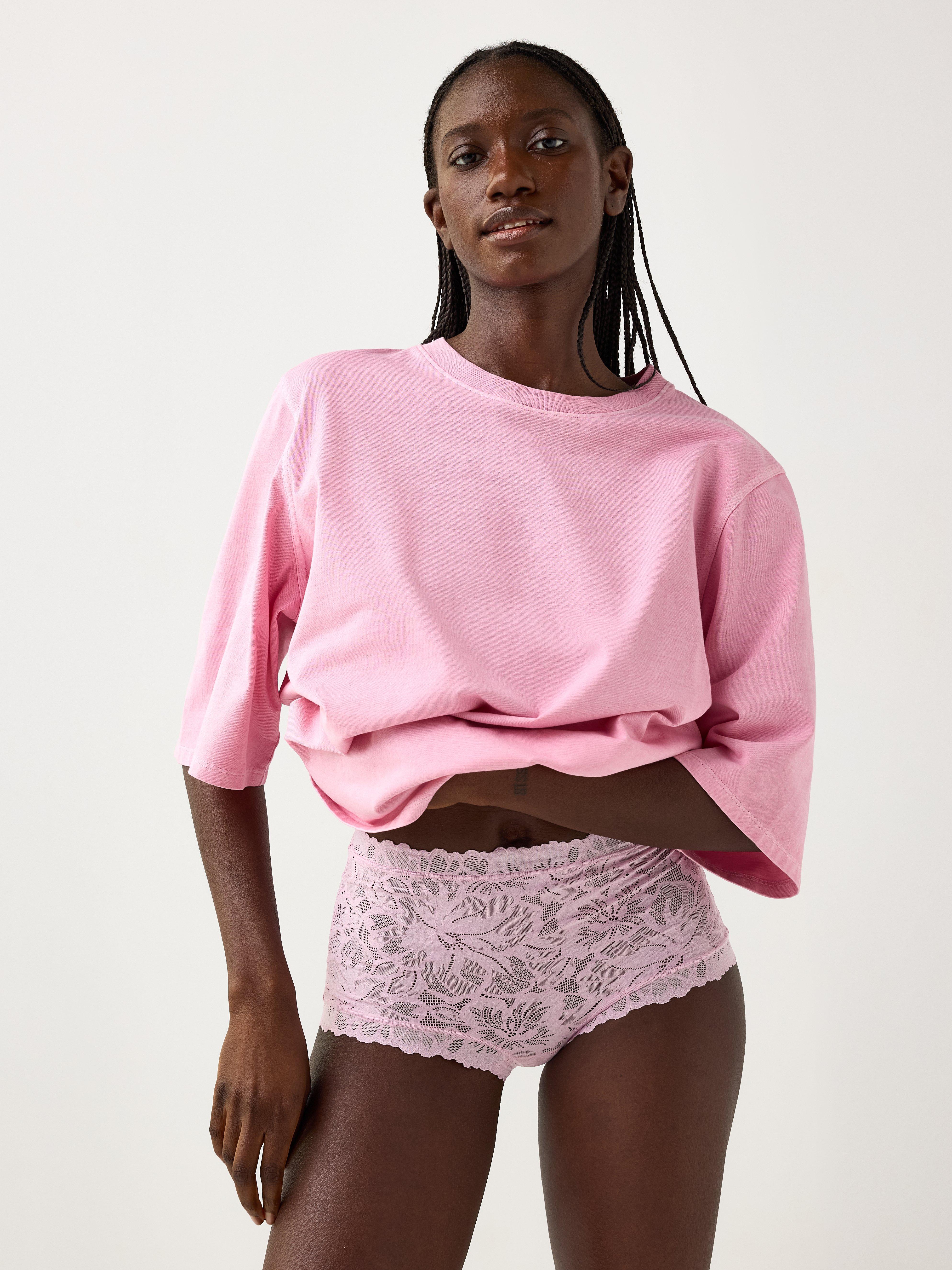 Alushousut Brief High - Alusvaatteet - Pinkki