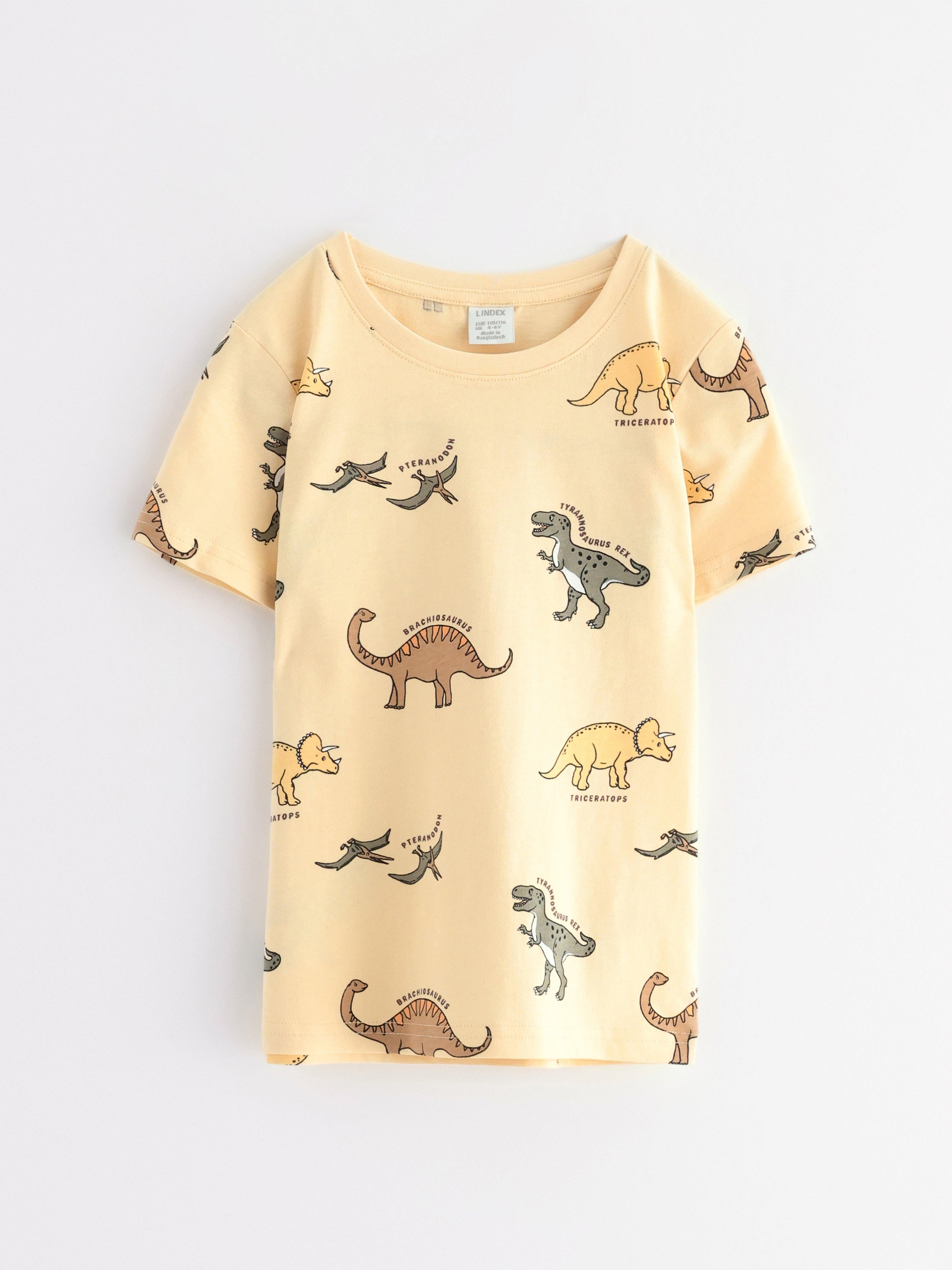 T-shirt - Barn - Gul