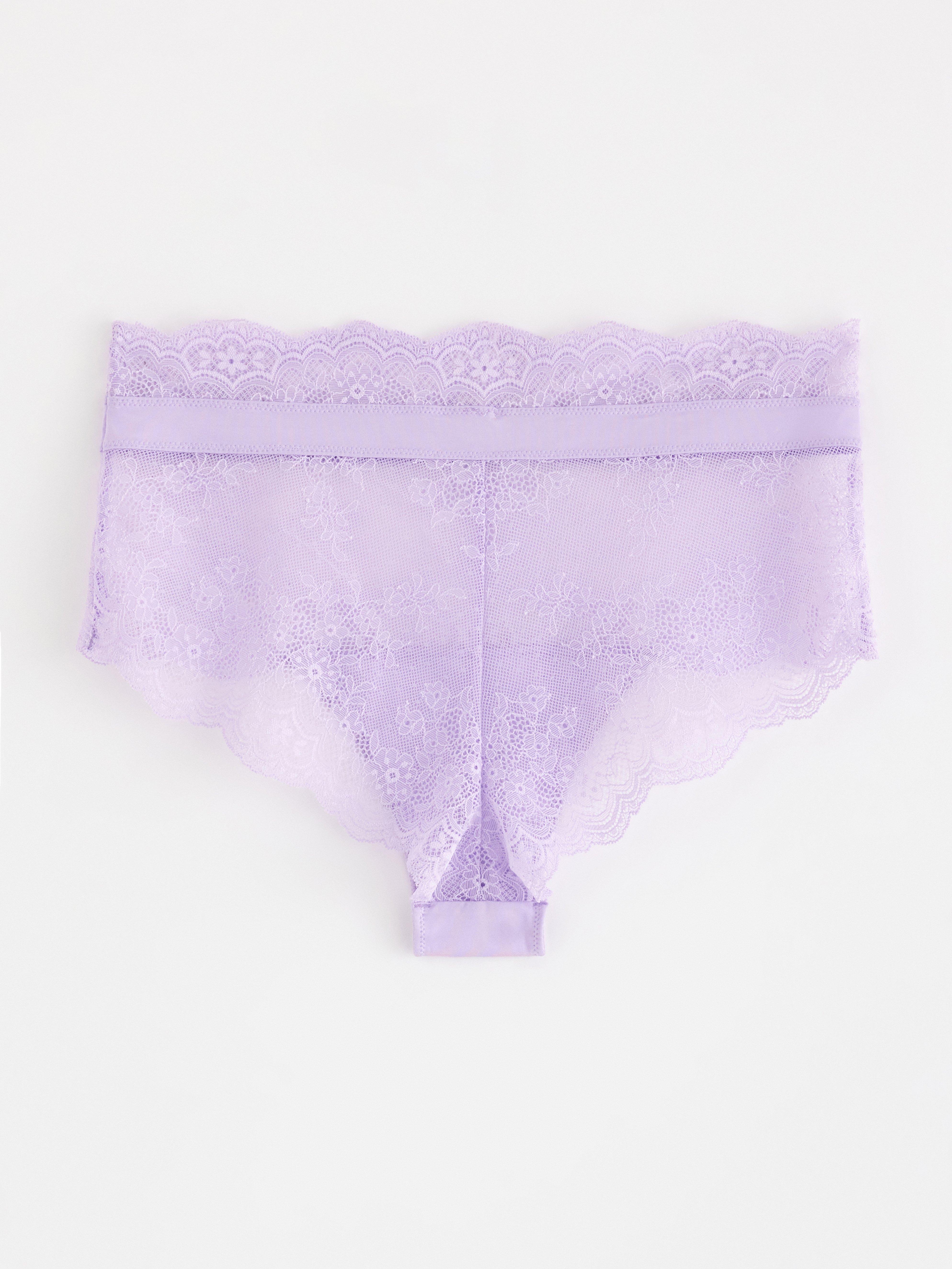 Brazilian High - Lingerie - Lilac