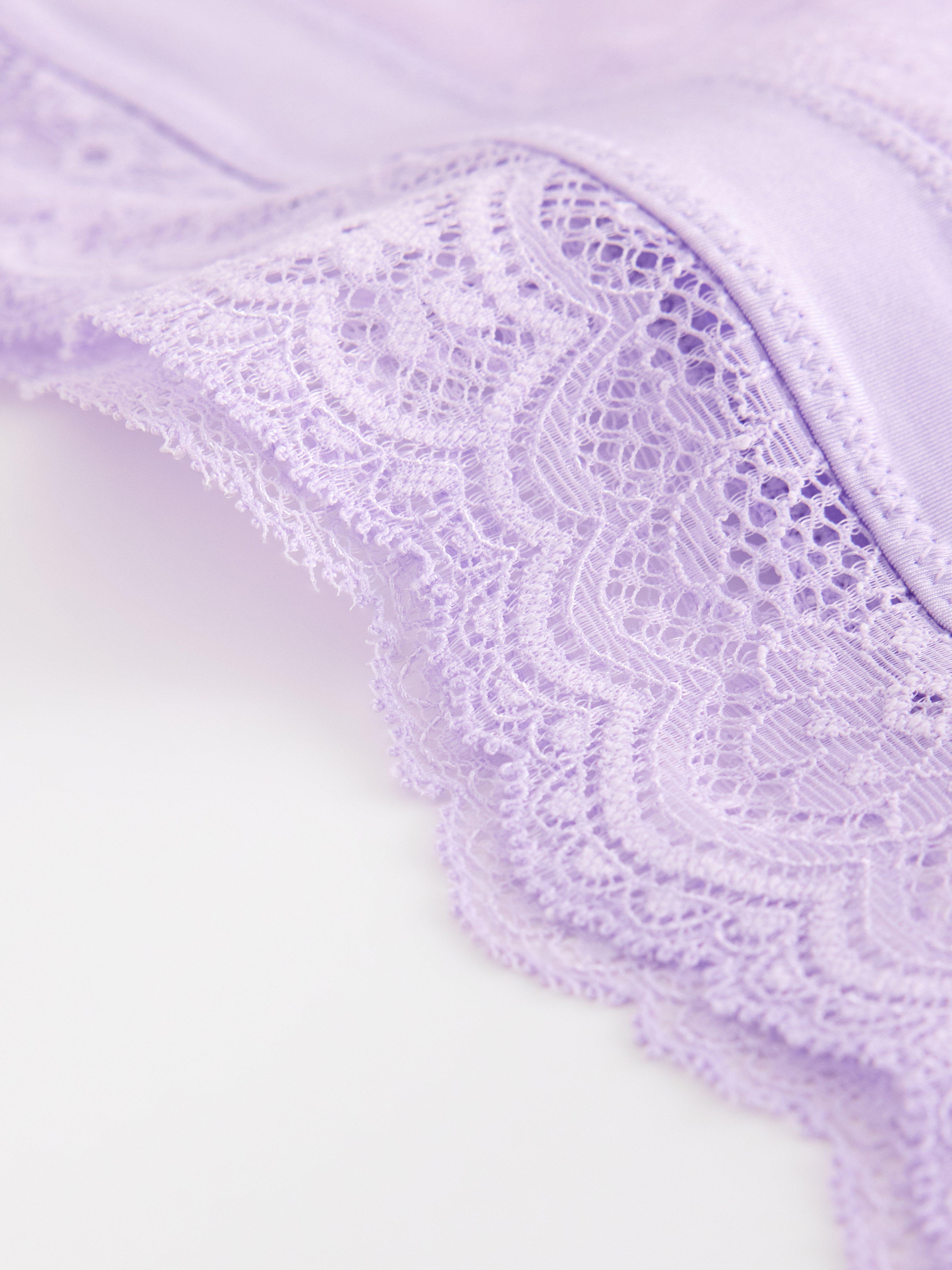 Brazilian High - Lingerie - Lilac