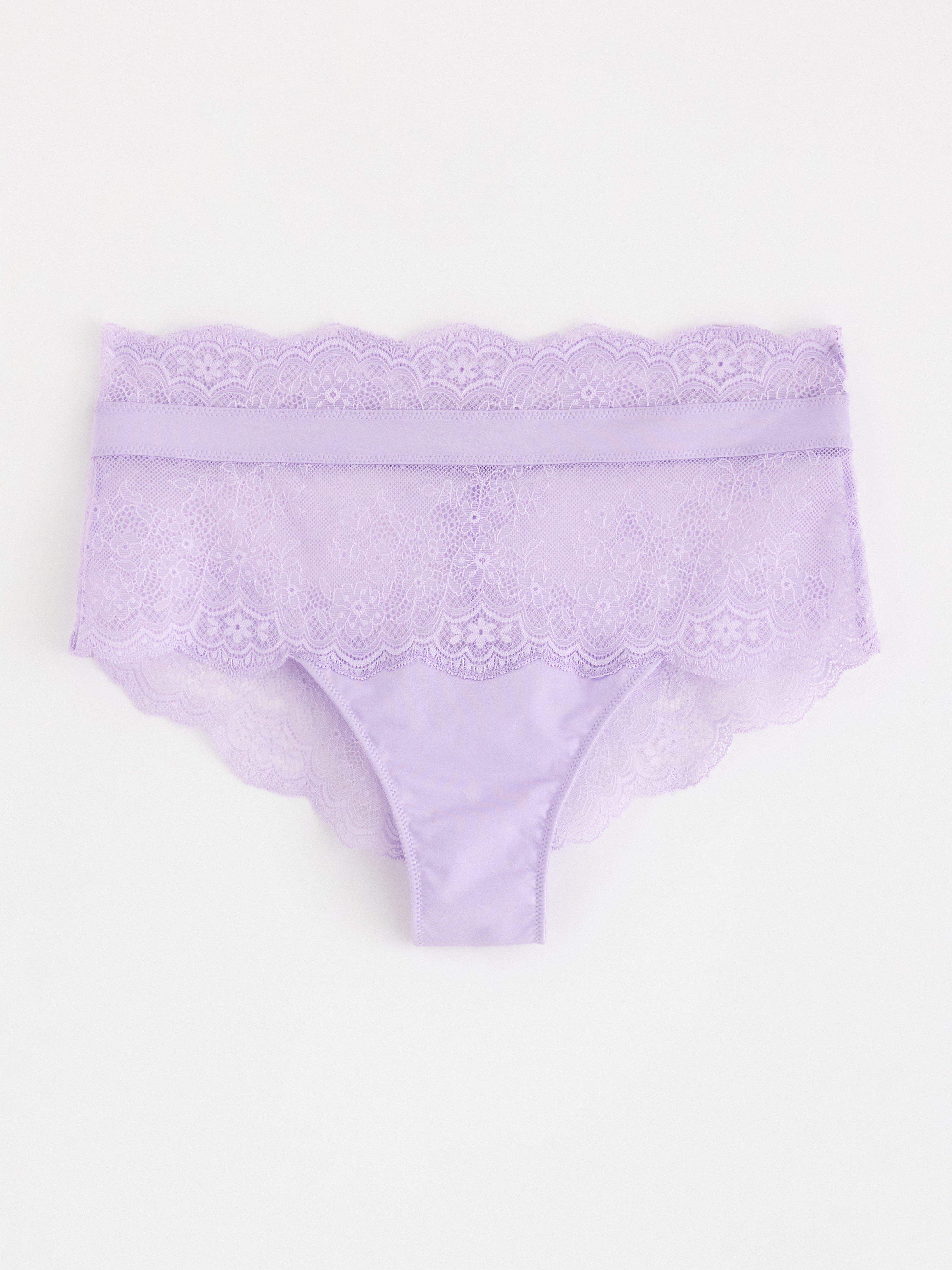 Brazilian High - Lingerie - Lilac