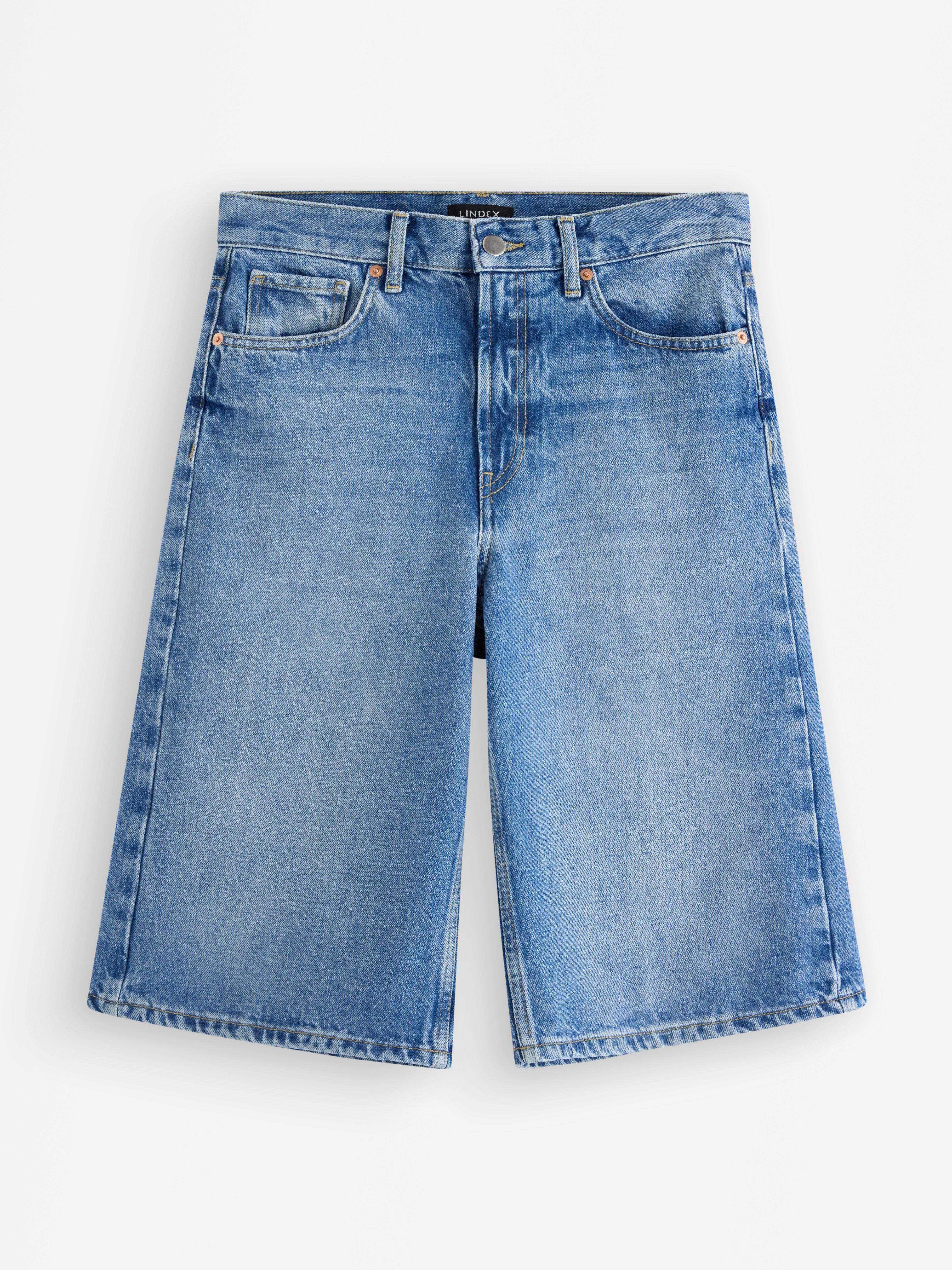 Shorts - Dame - Blå