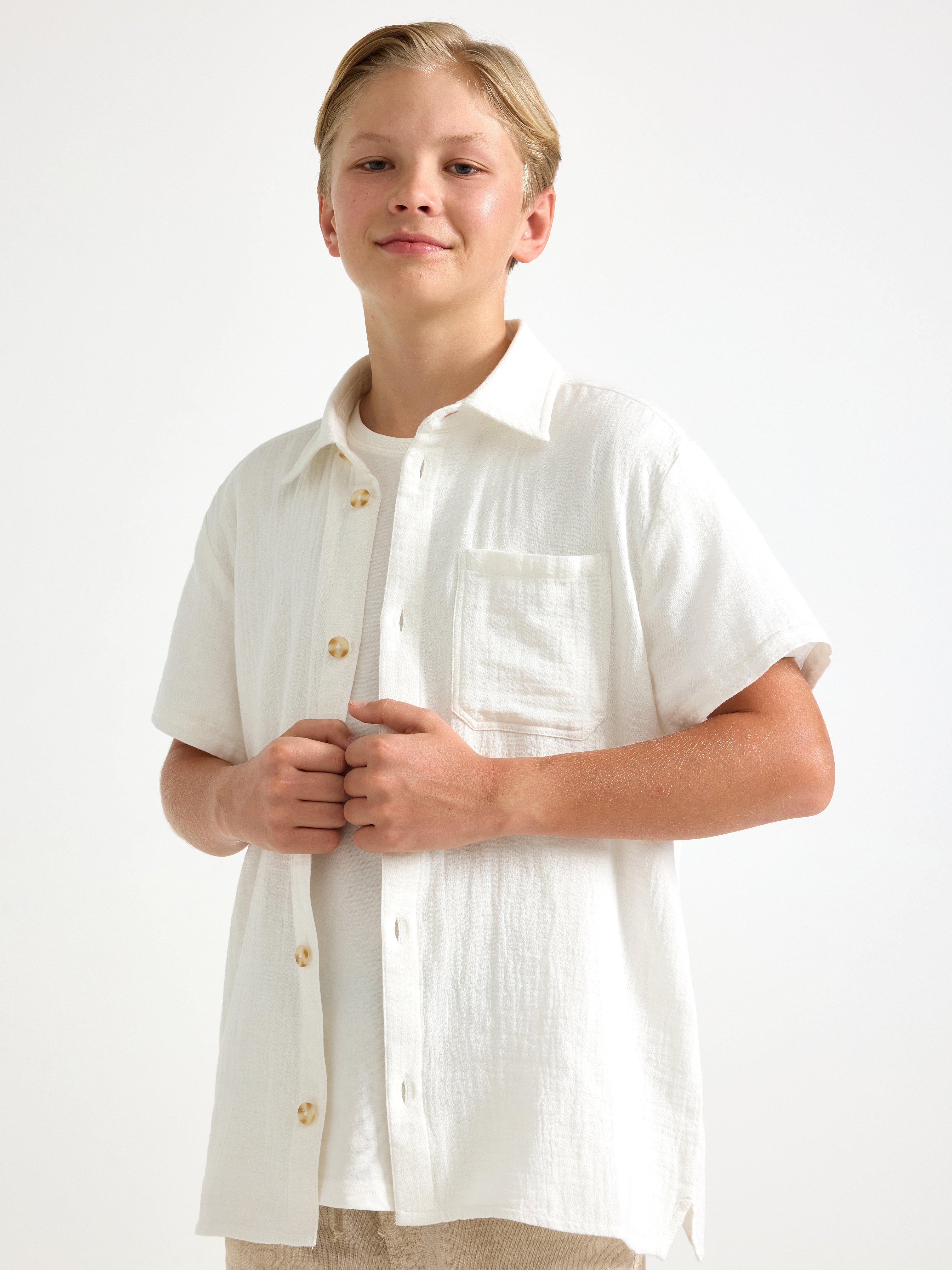 Shirt - Kids Wear - White