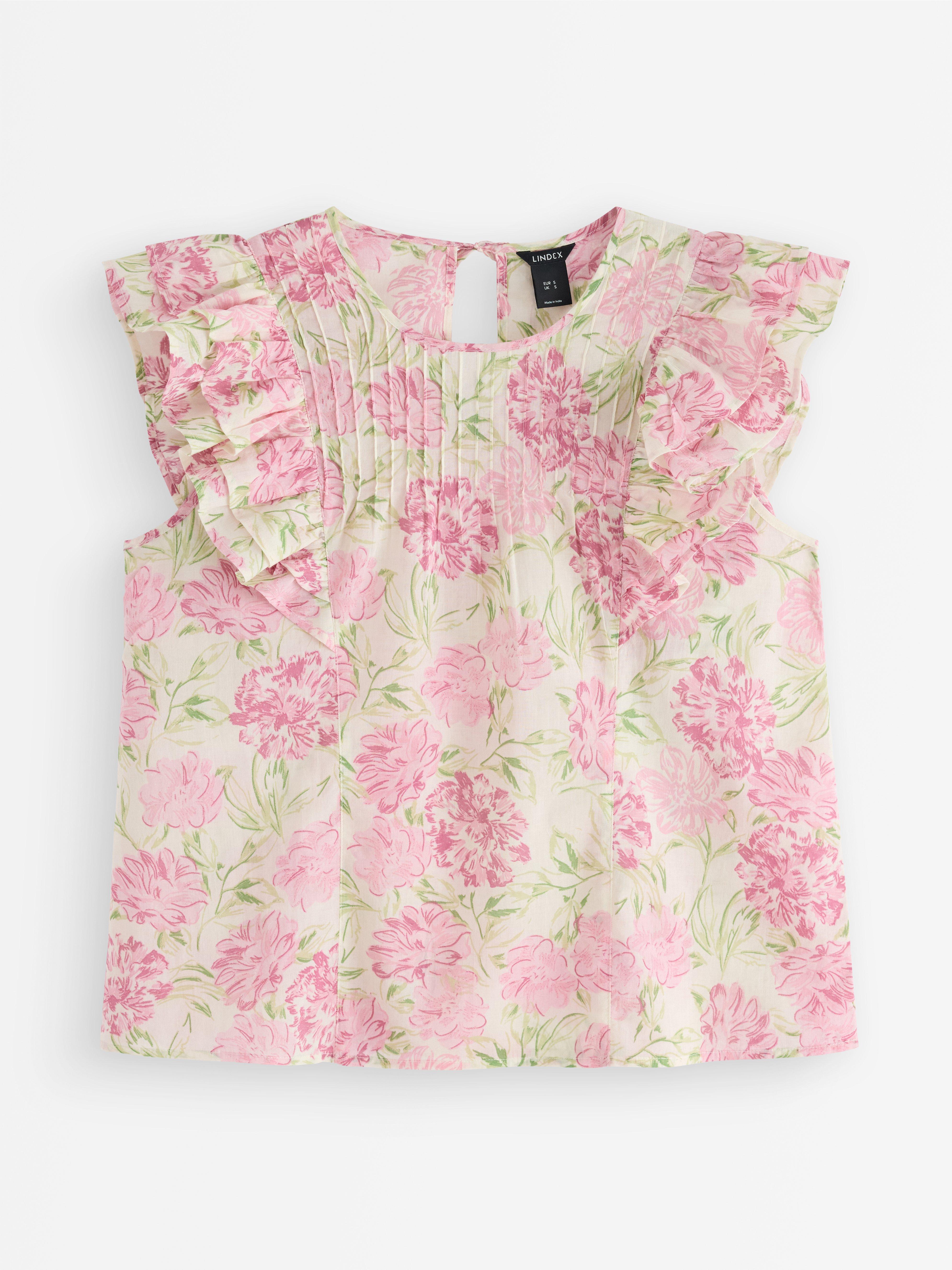 Bluse - Dame - Beige