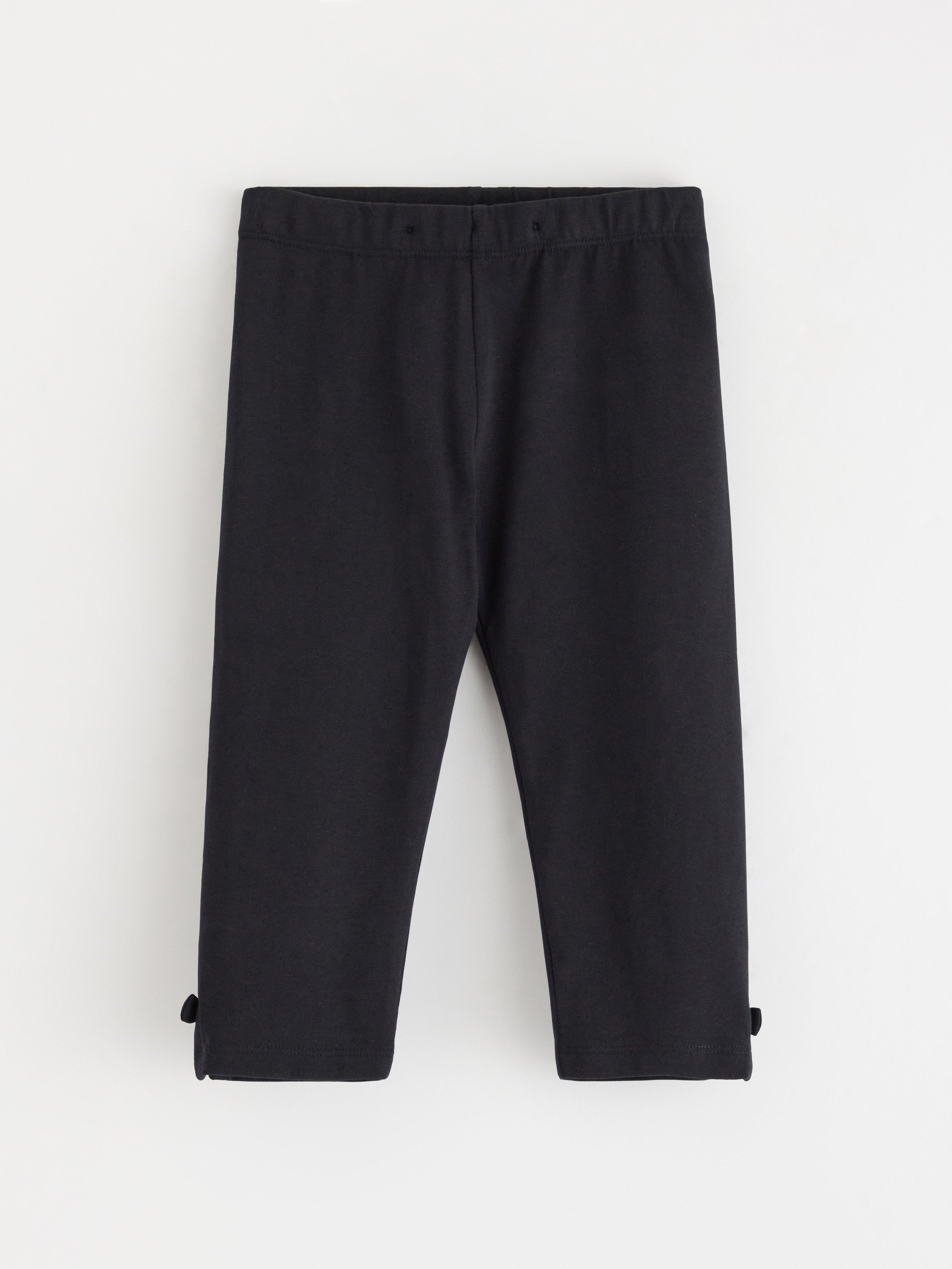 Caprileggings - Barn - Svart