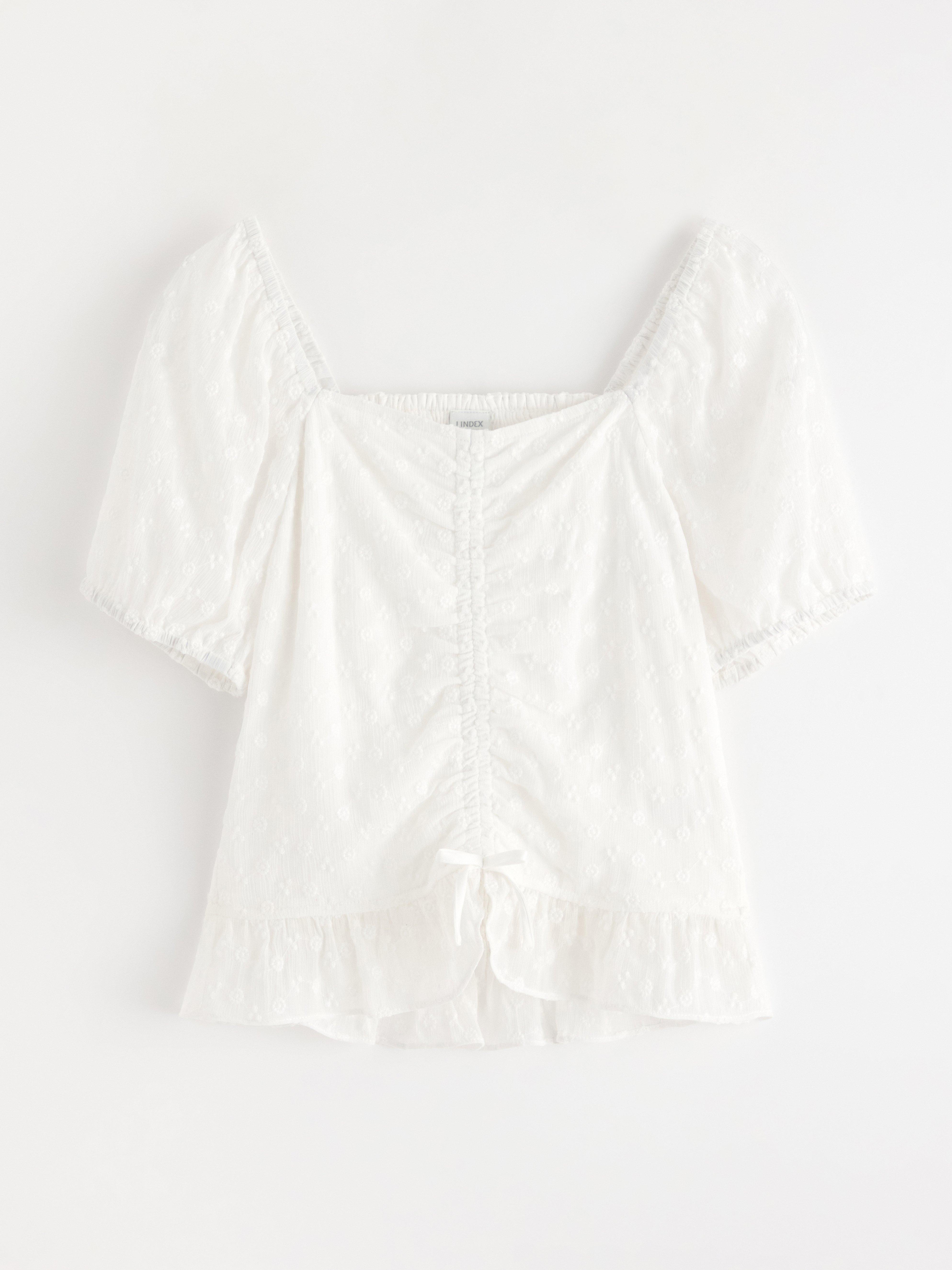 Blus - Barn - Vit