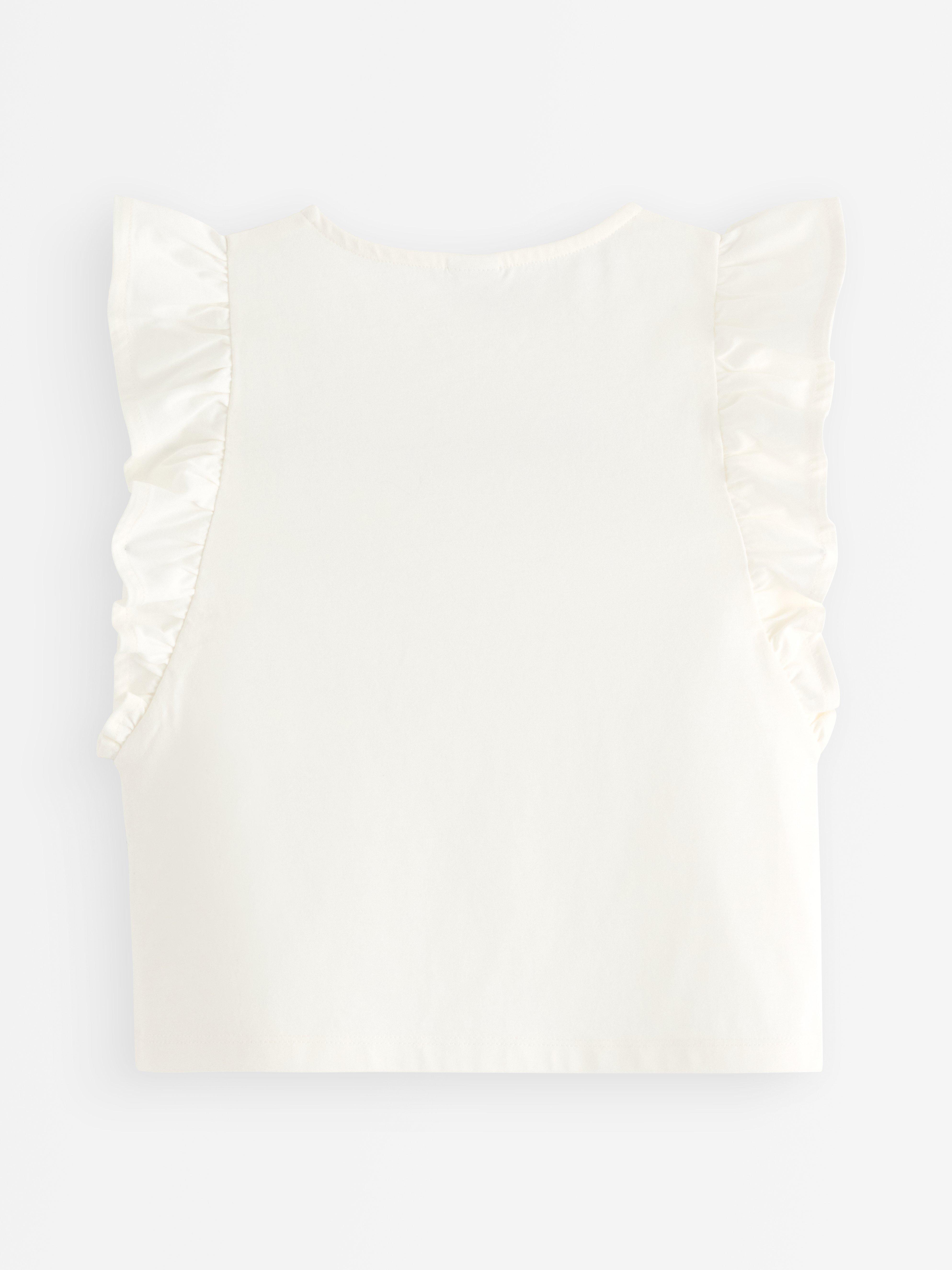 Top - Kids Wear - White