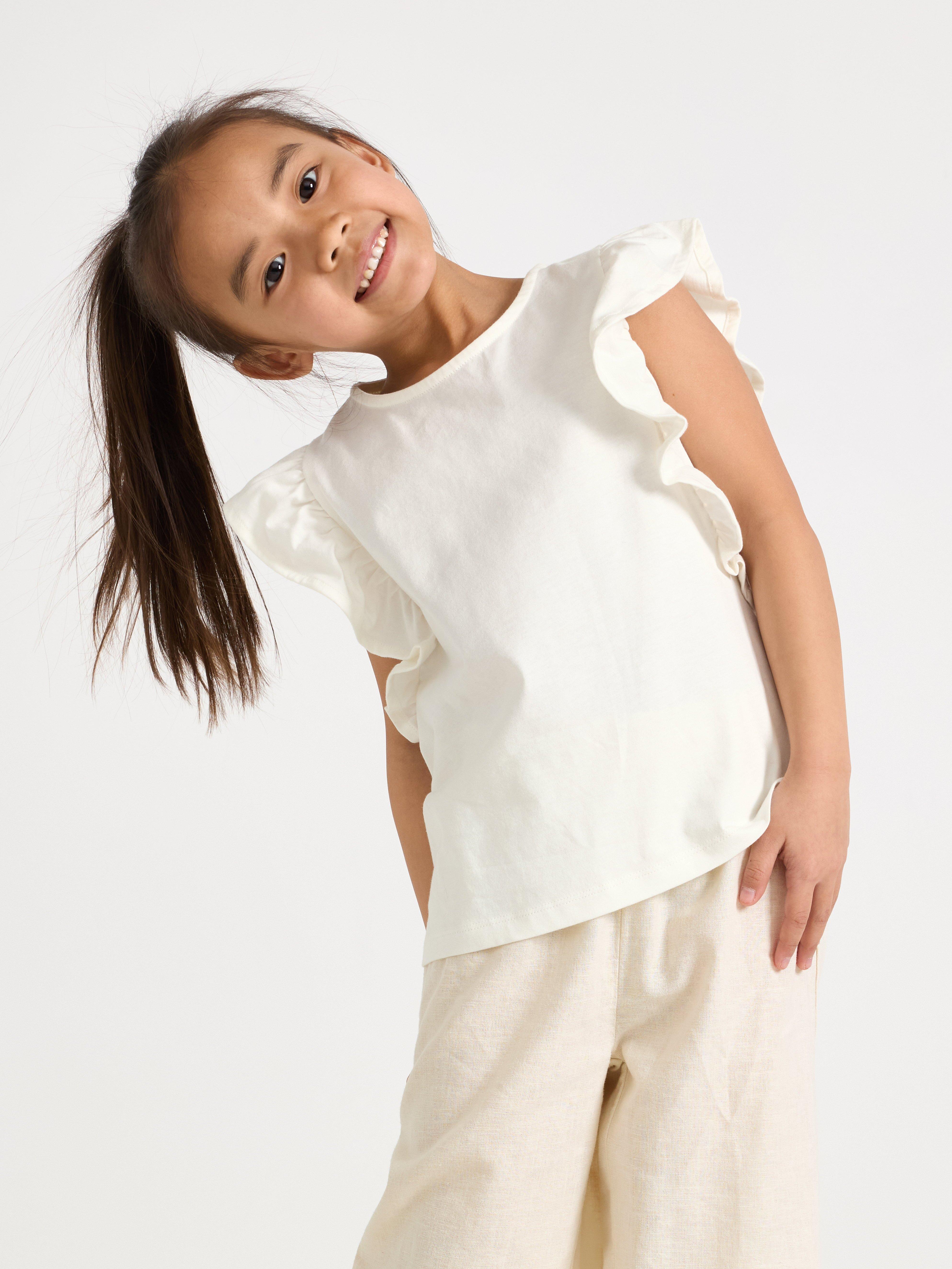Top - Kids Wear - White