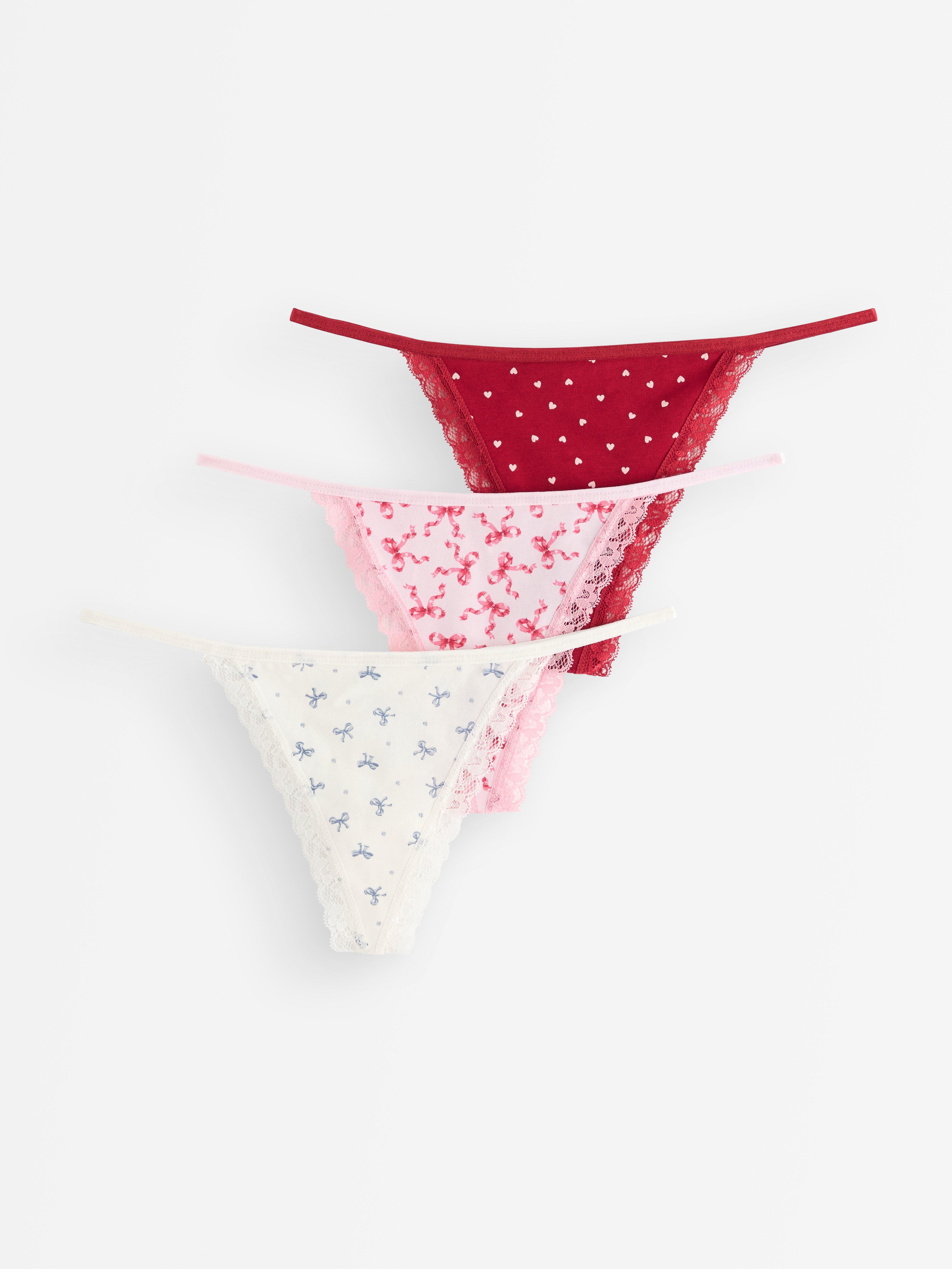 Thong Low - Lingerie - Red