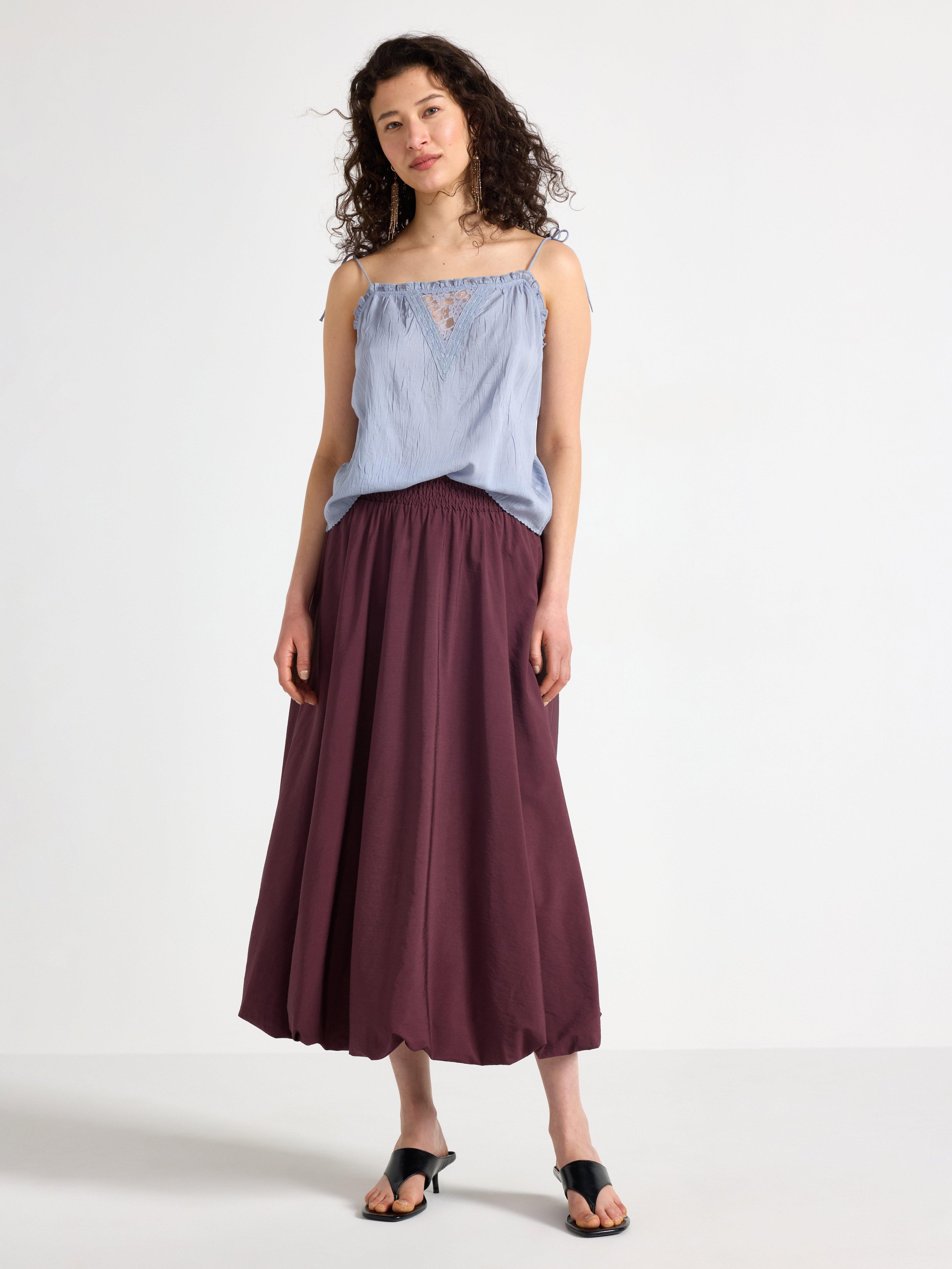 Maxi Skirt - Womens Wear - Red