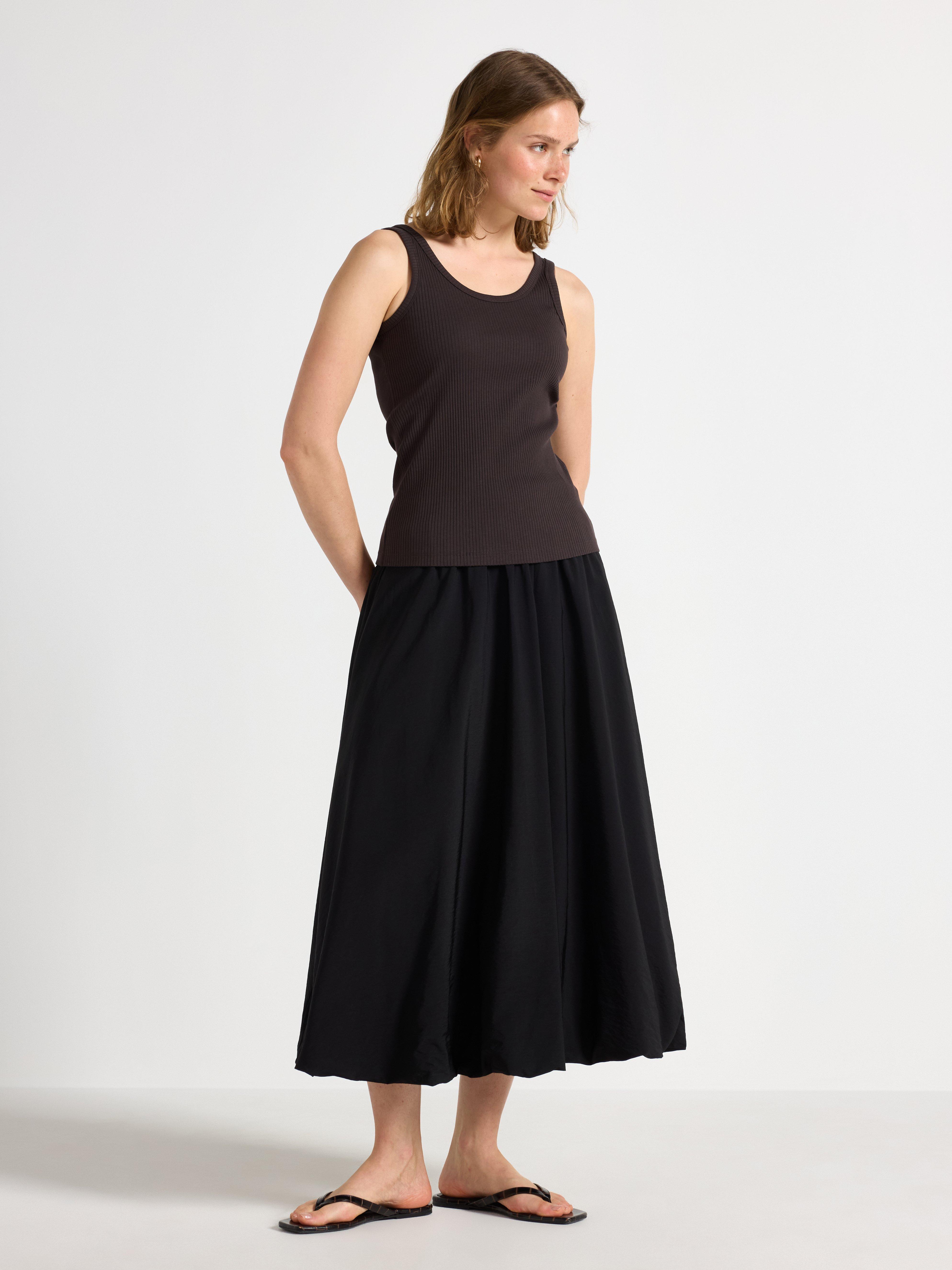 Maxi Skirt - Womens Wear - Black