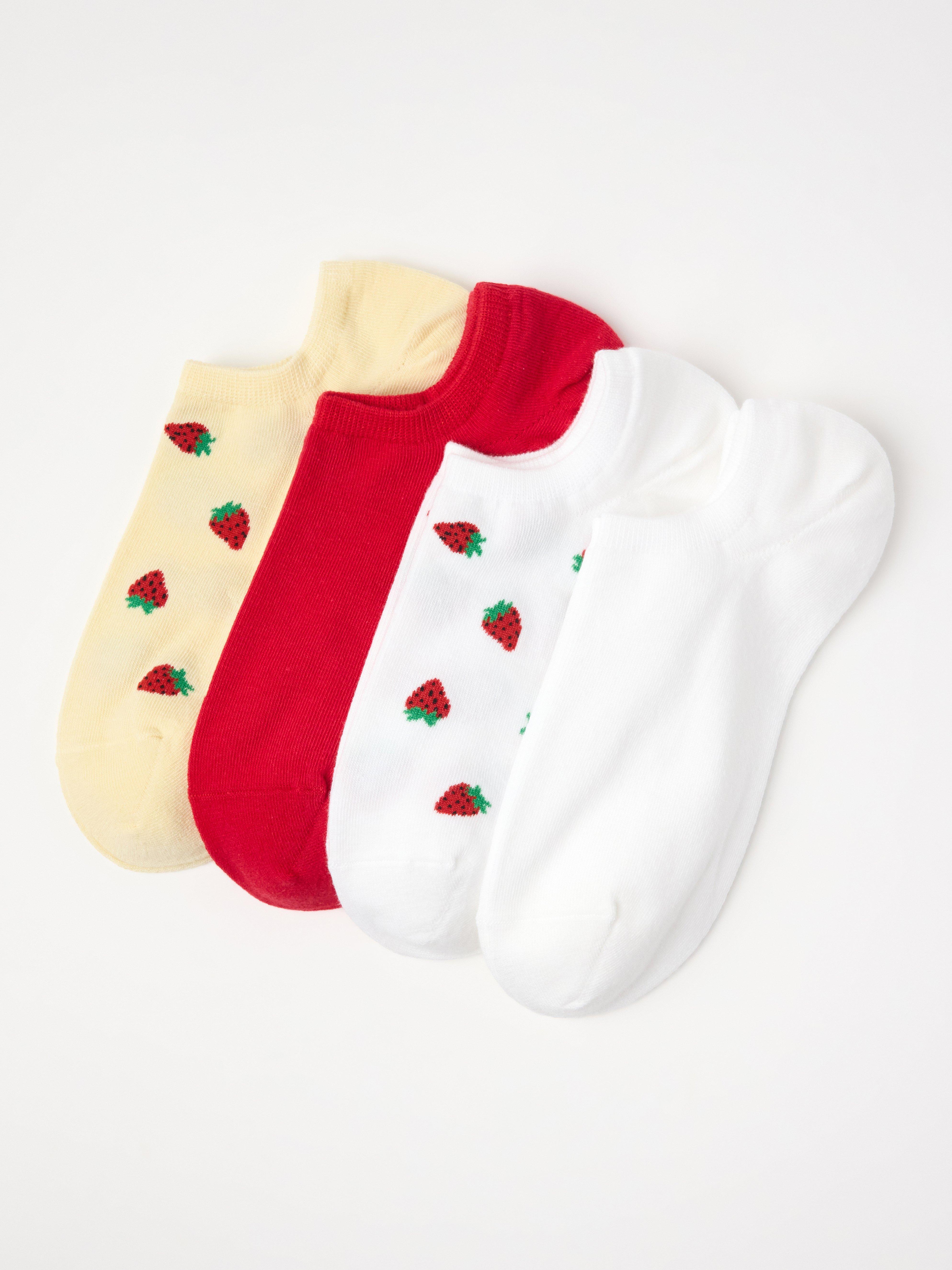 Lave ankelstrømper - Undertøj - Hvid