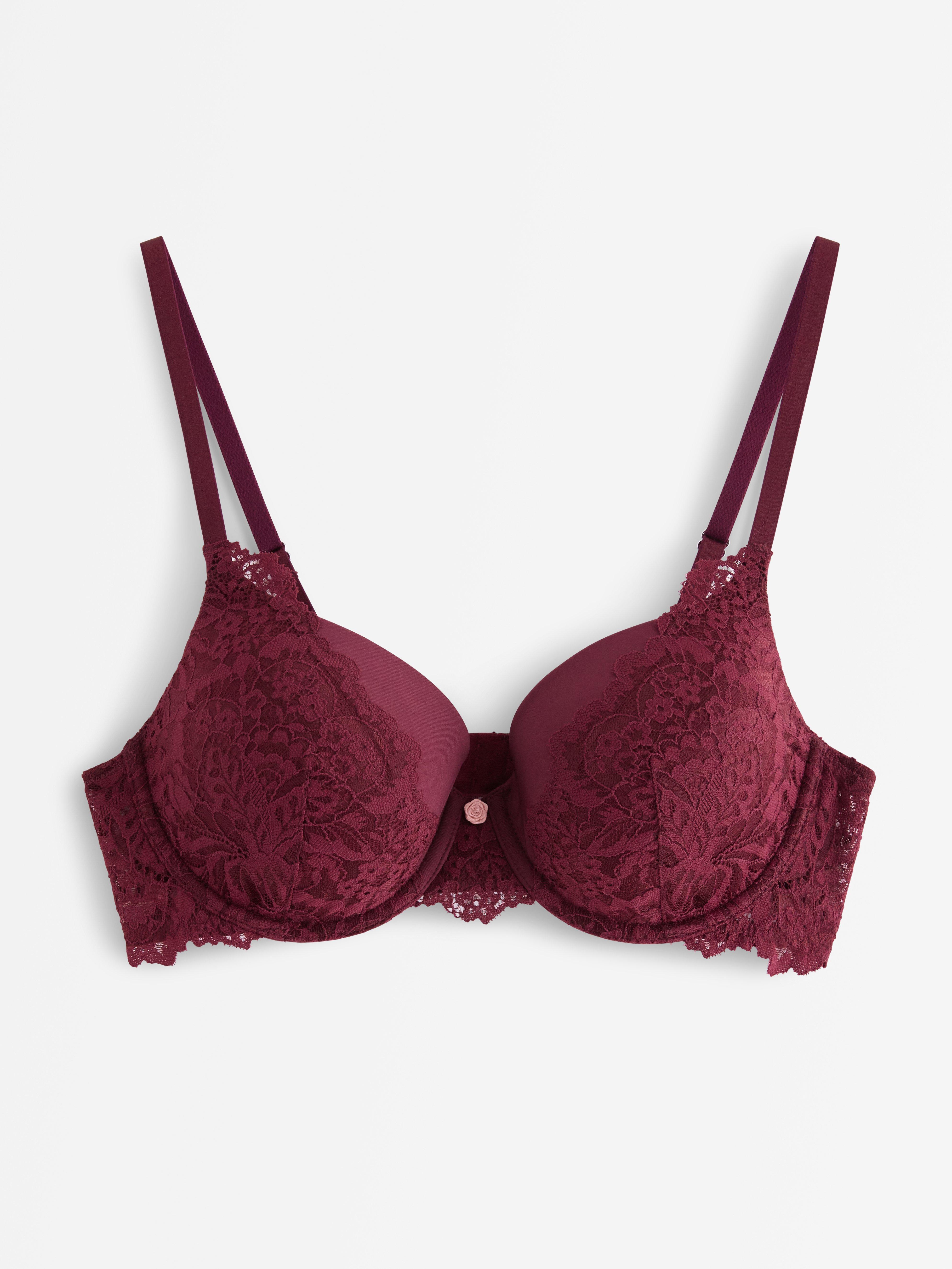 Lilja T-shirt Bra - Lingerie - Red