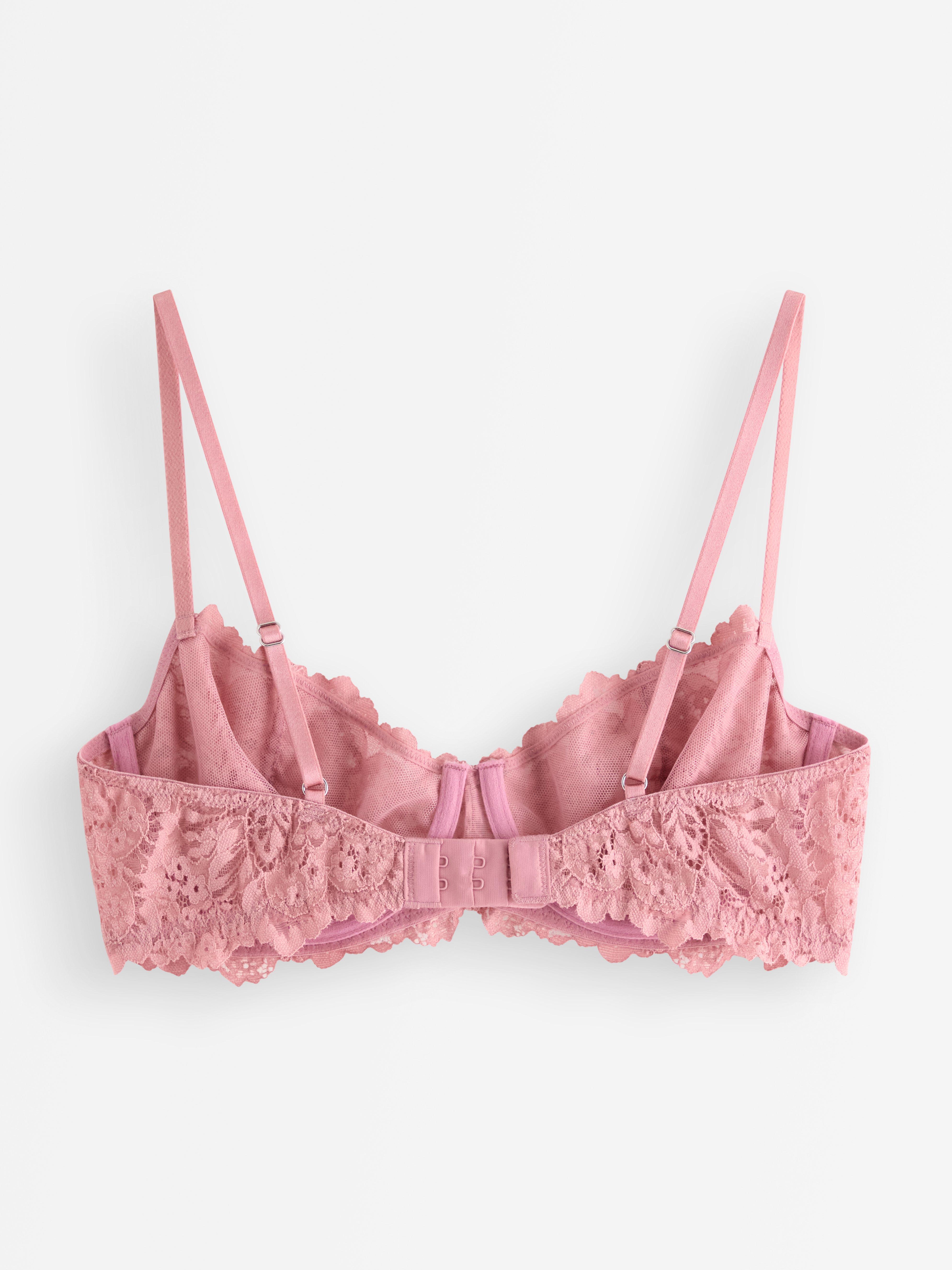 Ovadderad bh - Underkläder - Rosa