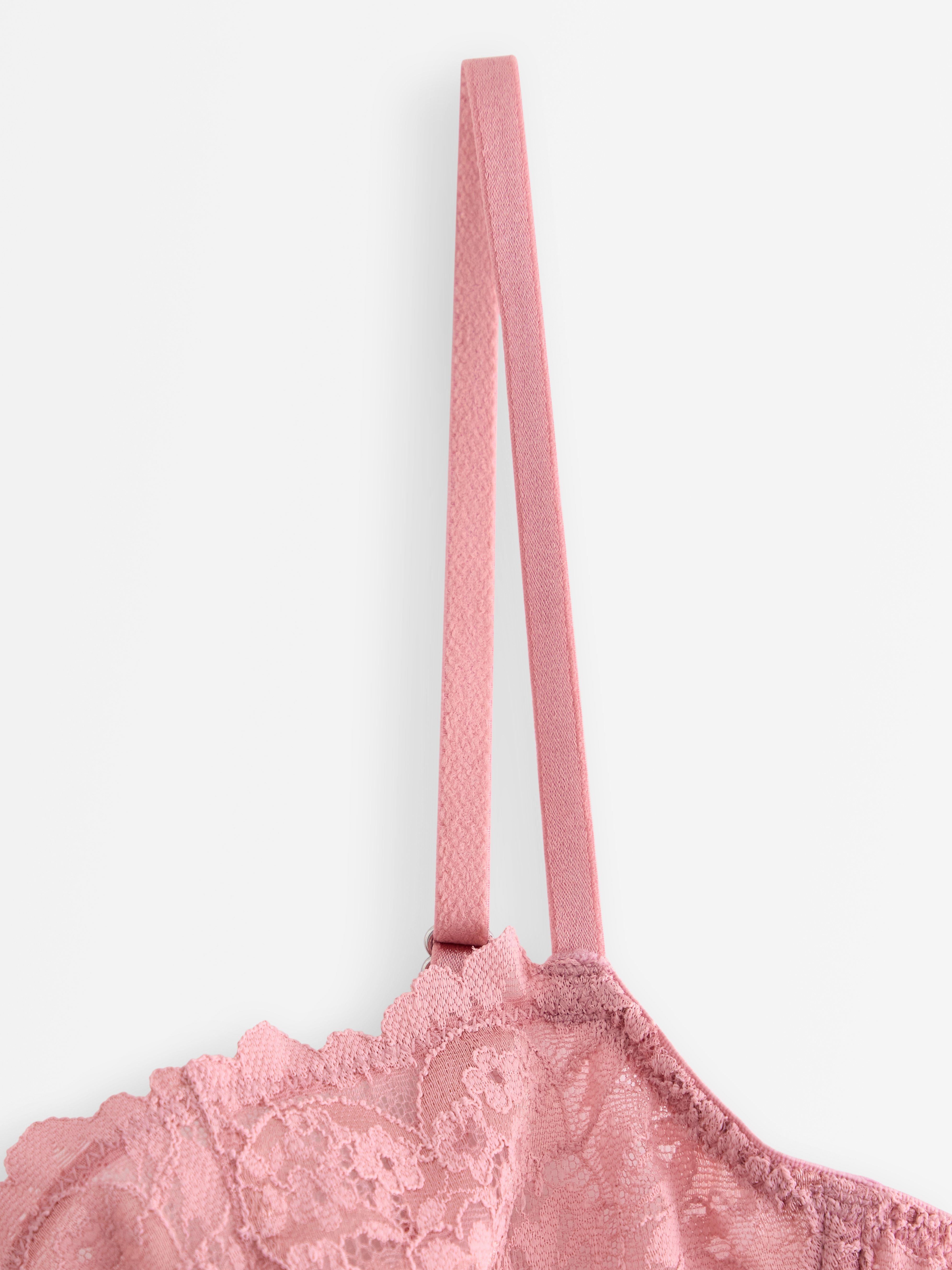 Unpadded Bra - Lingerie - Pink