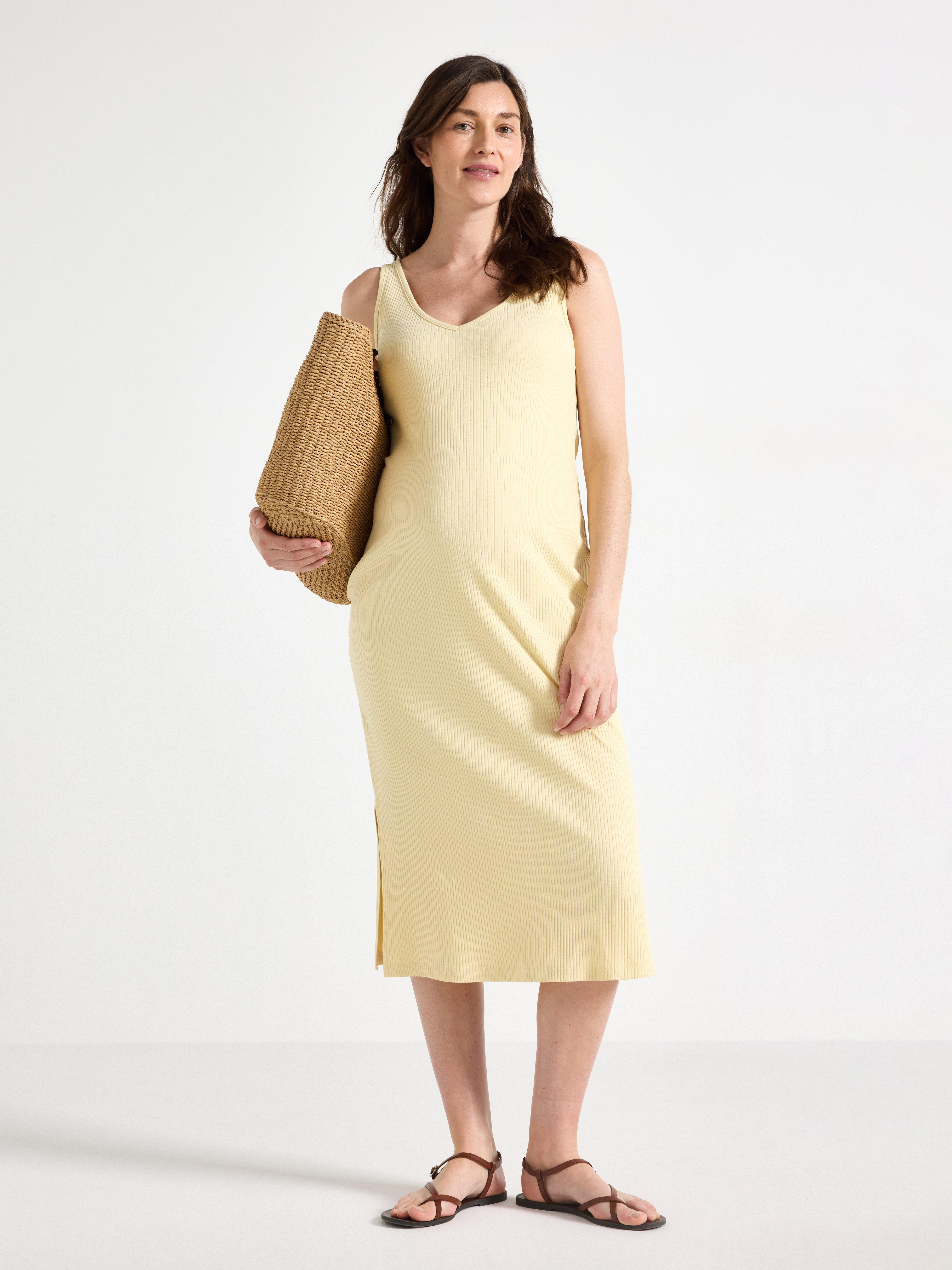 Maternity Dress - Womens Wear - Yellow