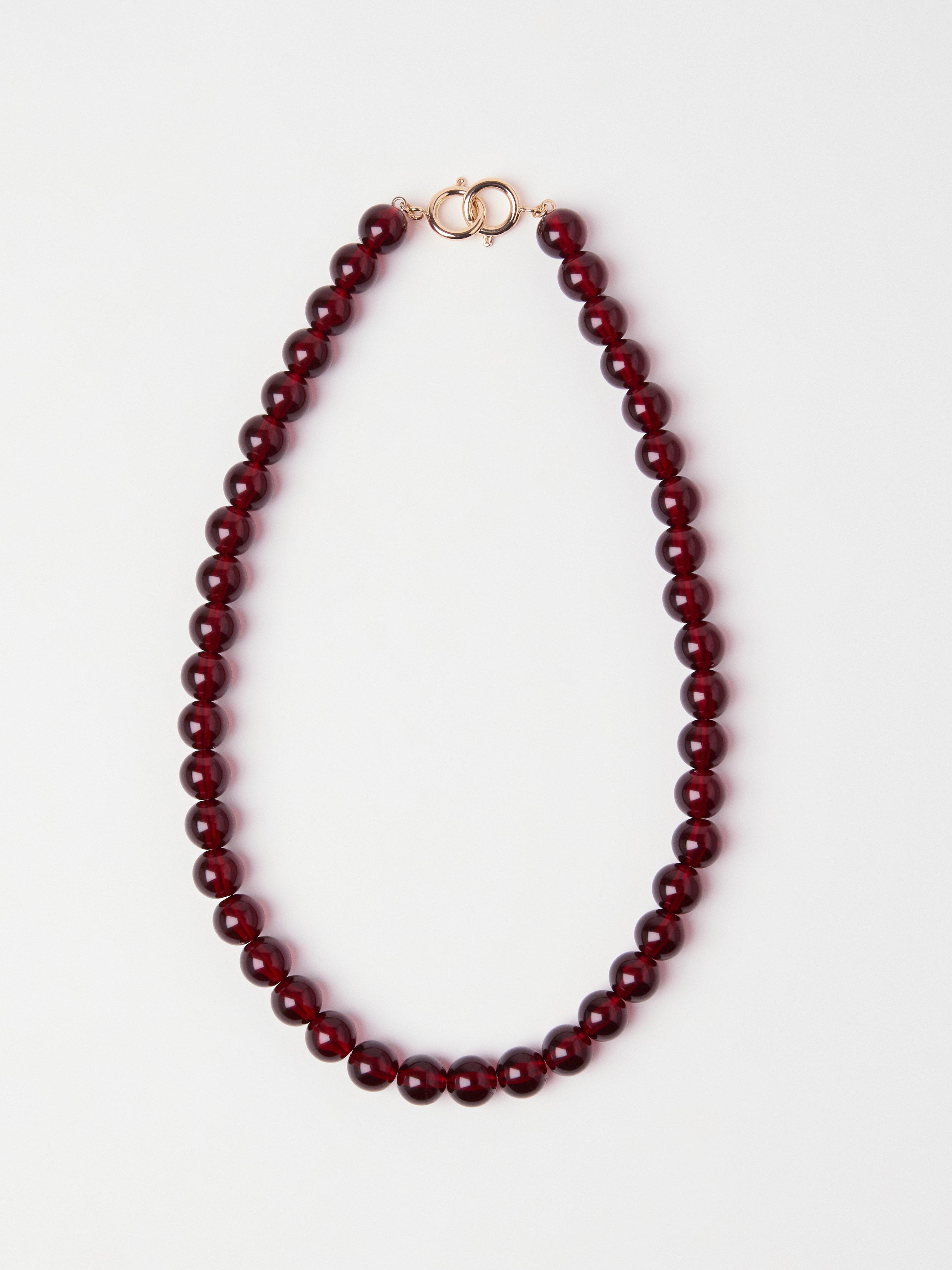 Halsband - Dam - Röd