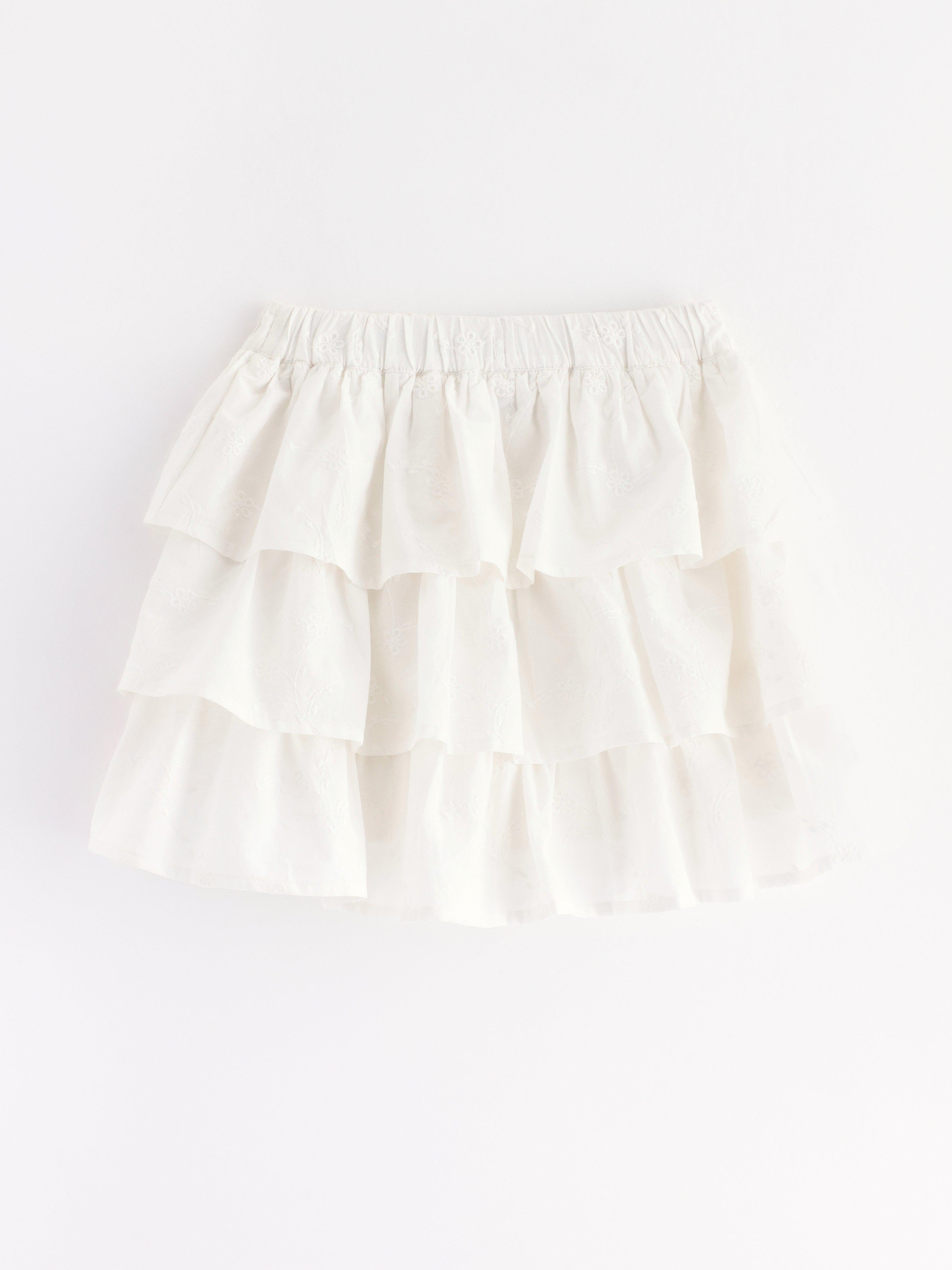 Skirt - Kids Wear - White