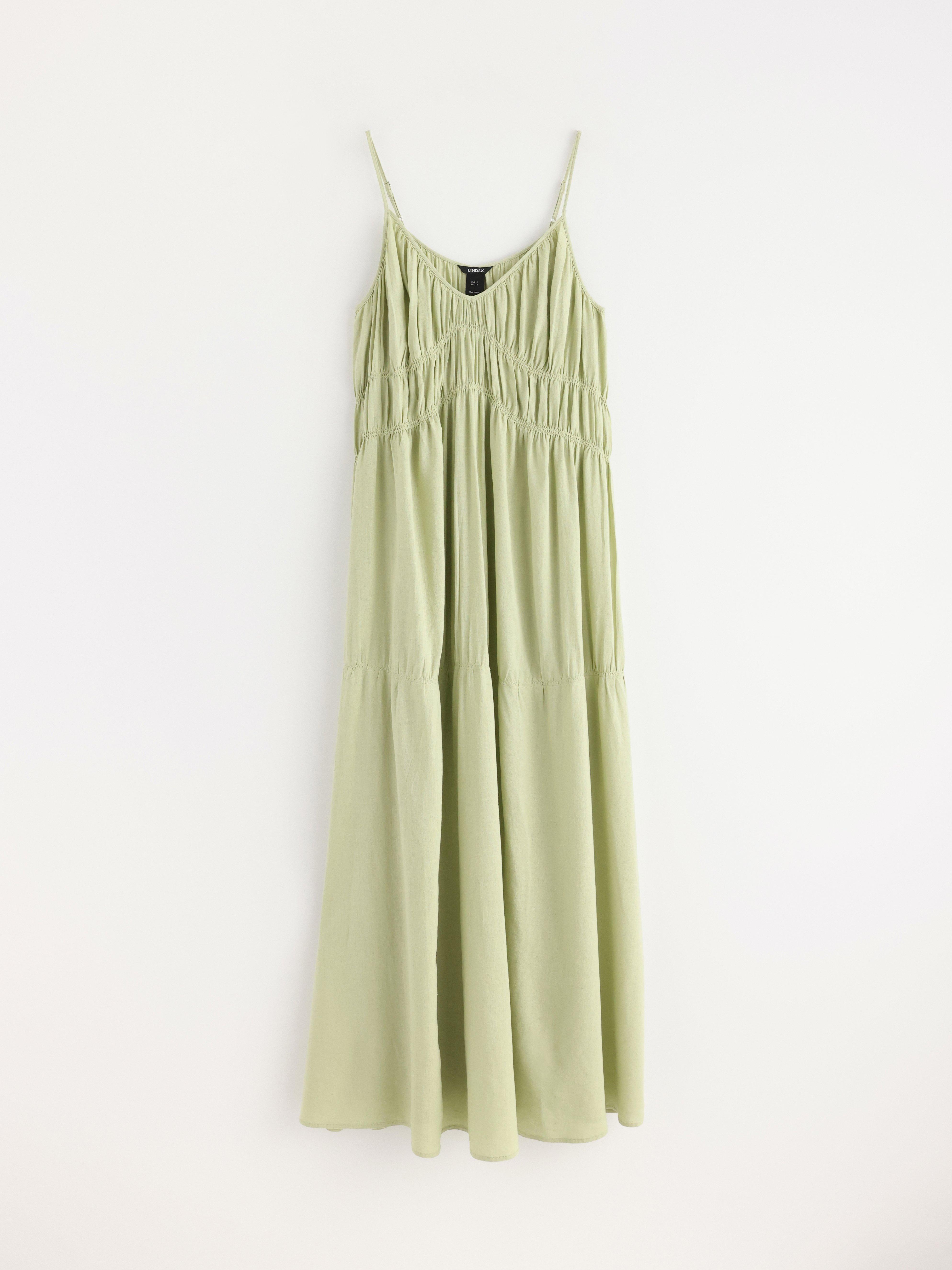 Maxiklänning - Dam - Grön