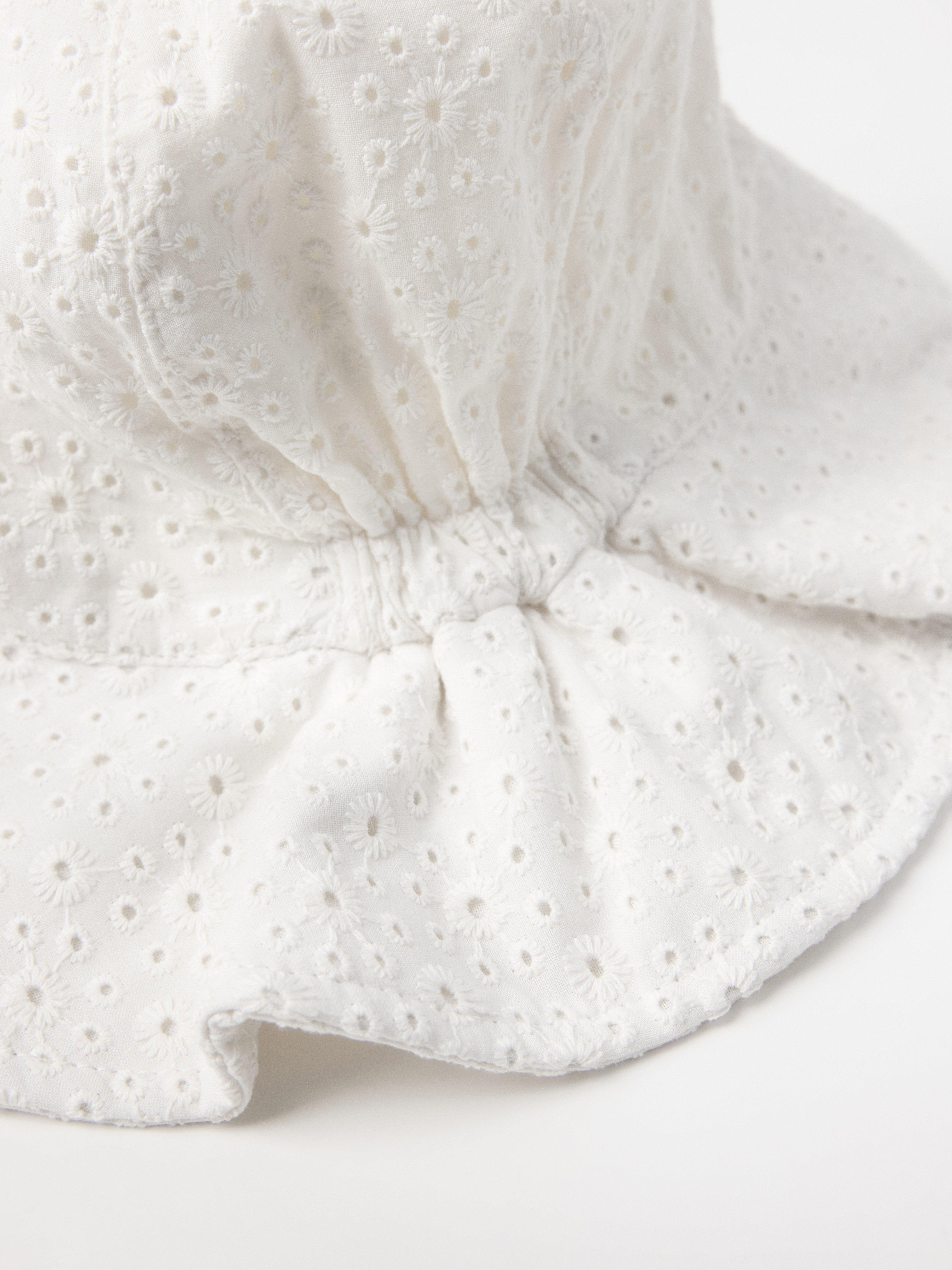 Sun Hat - Kids Wear - White