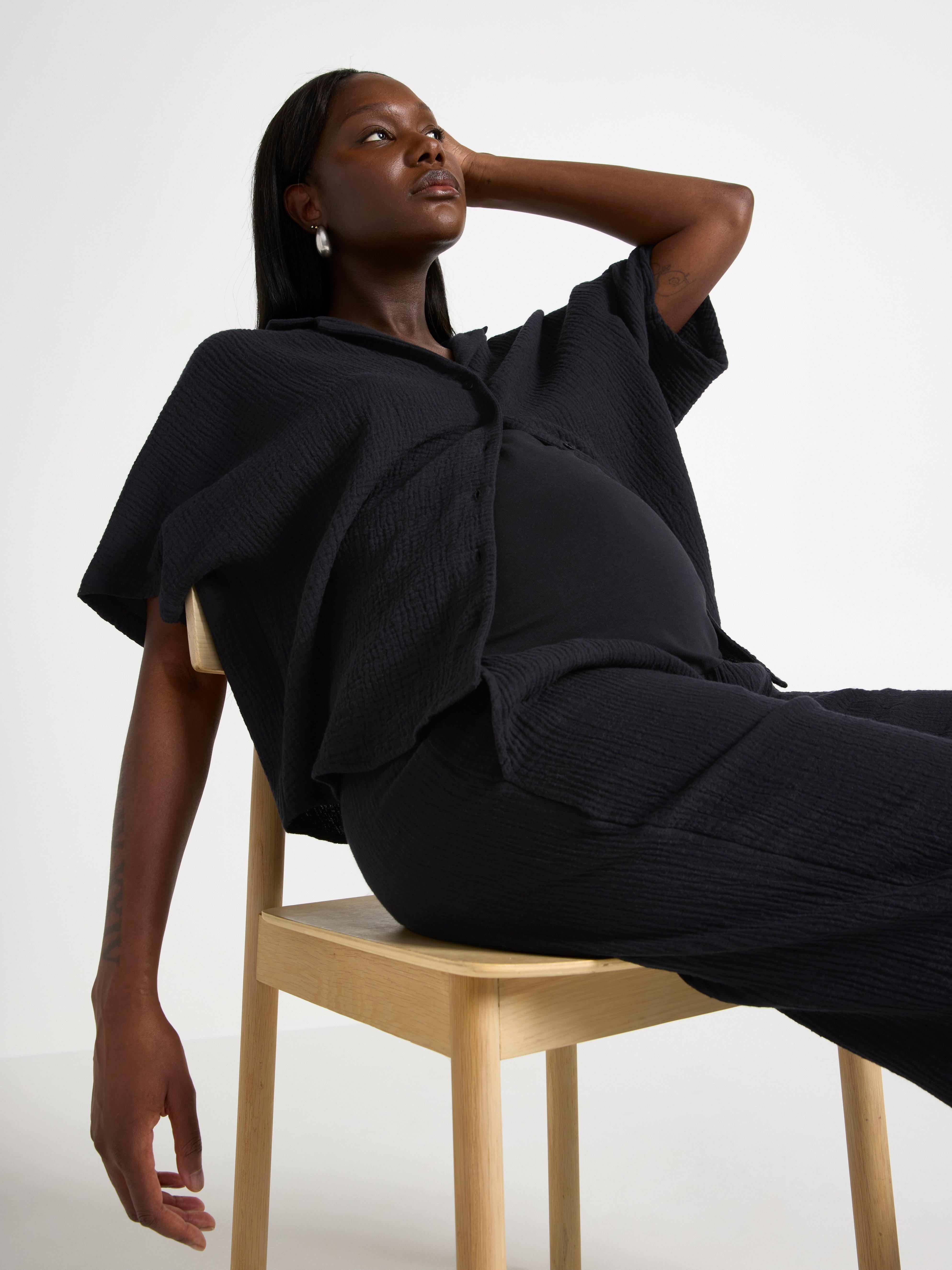 Maternity Top - Womens Wear - Black