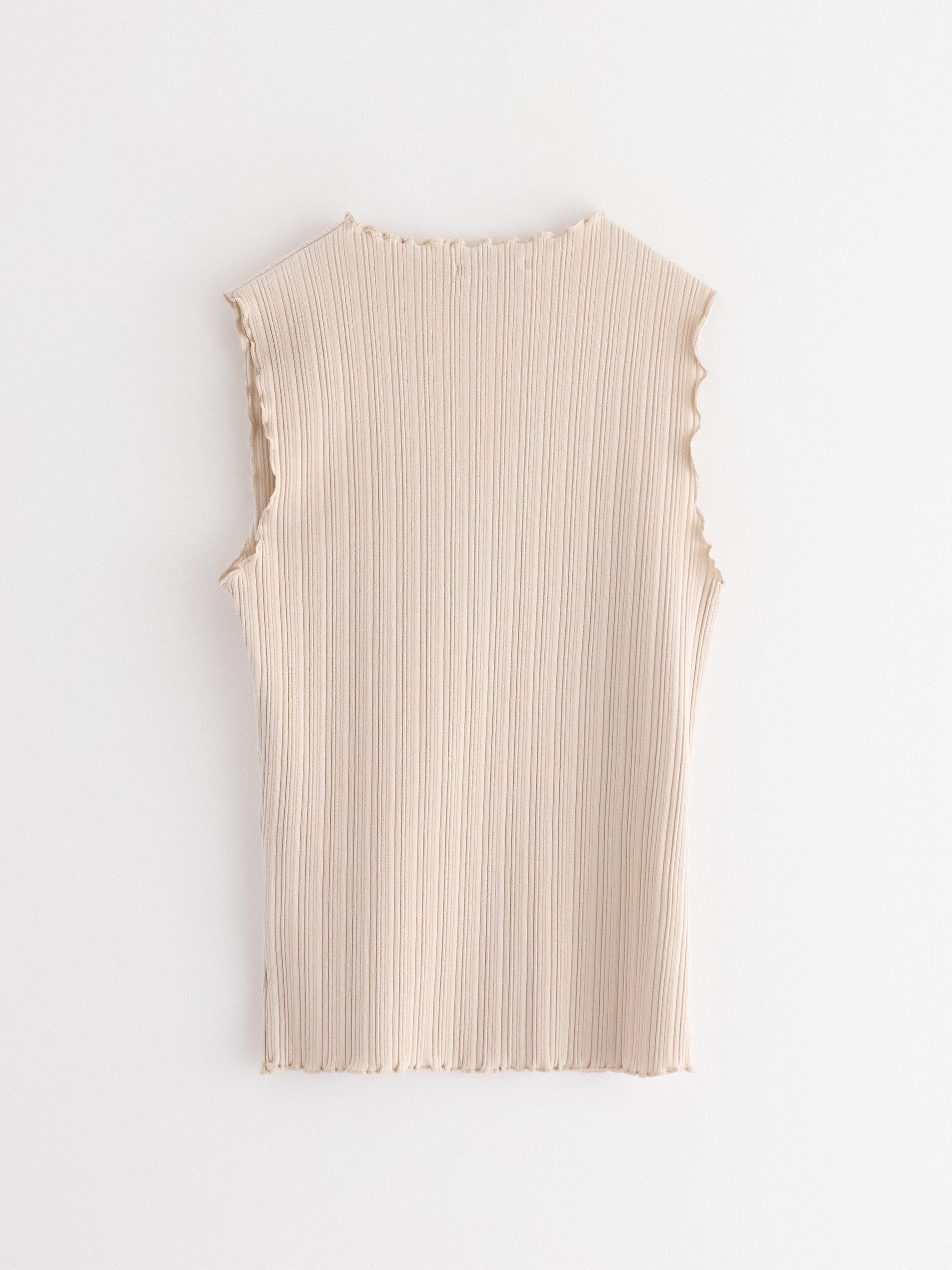 Top - Womens Wear - Beige