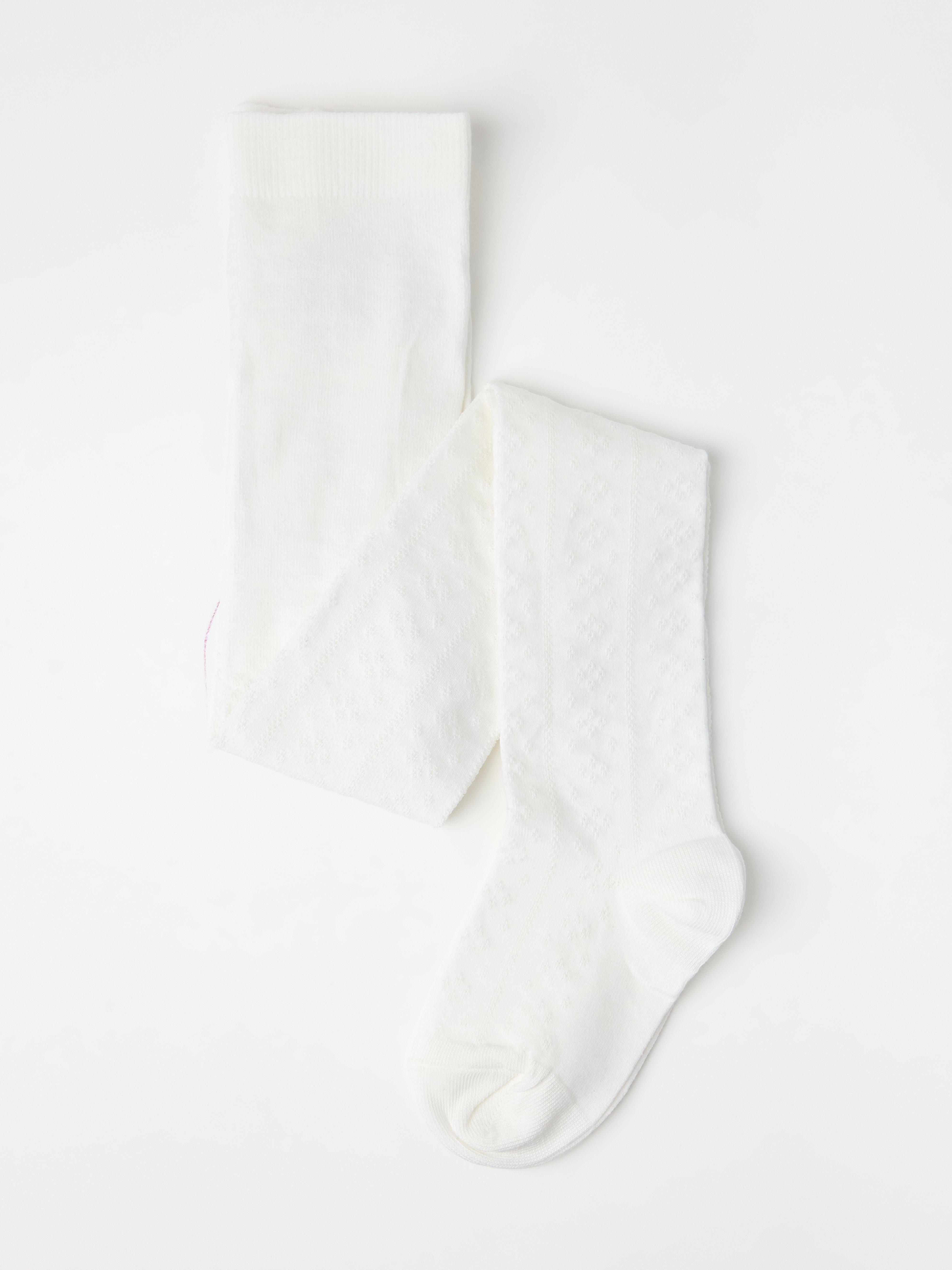 Tights - Kids Wear - White