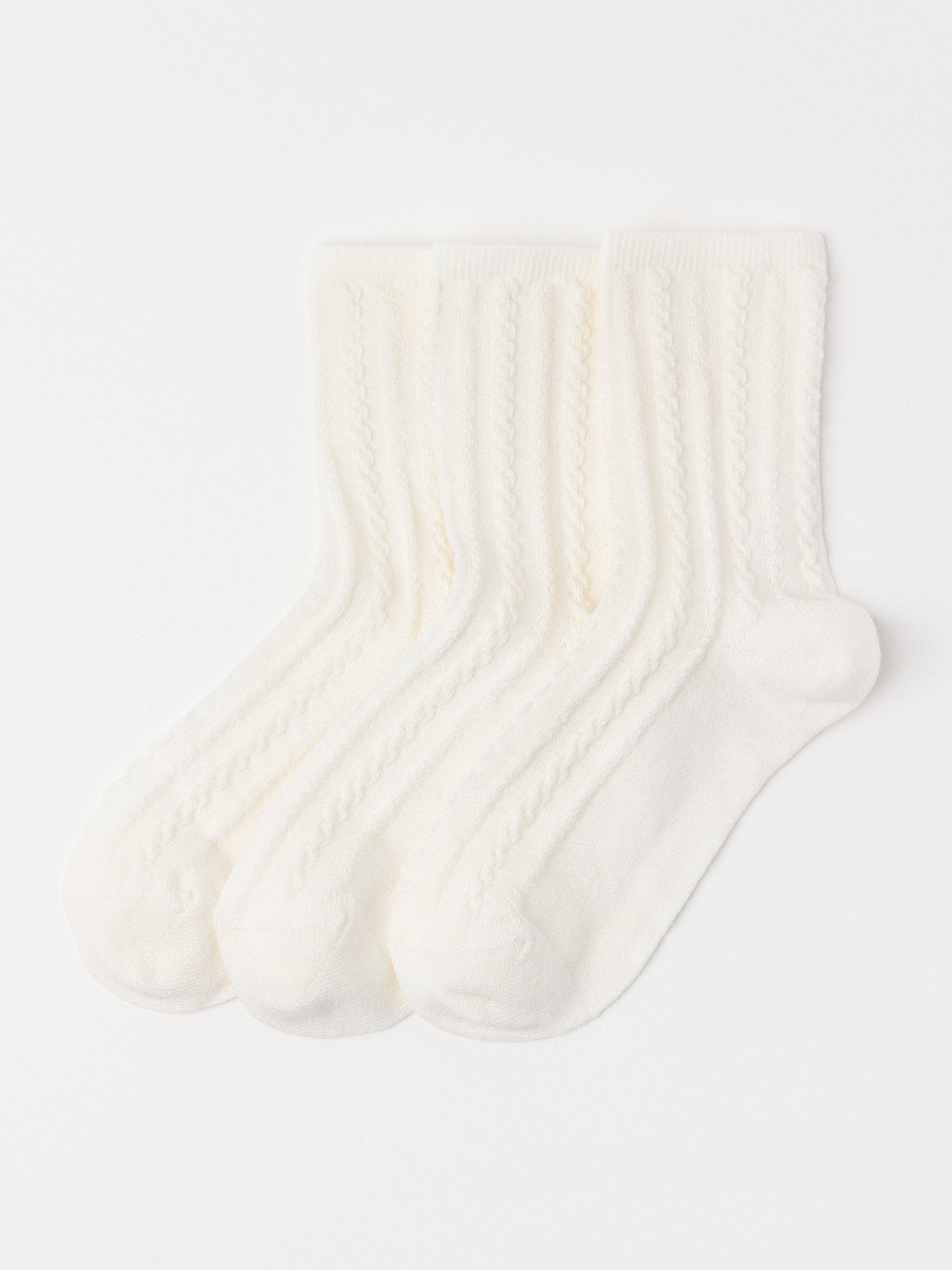 Socks - Kids Wear - White