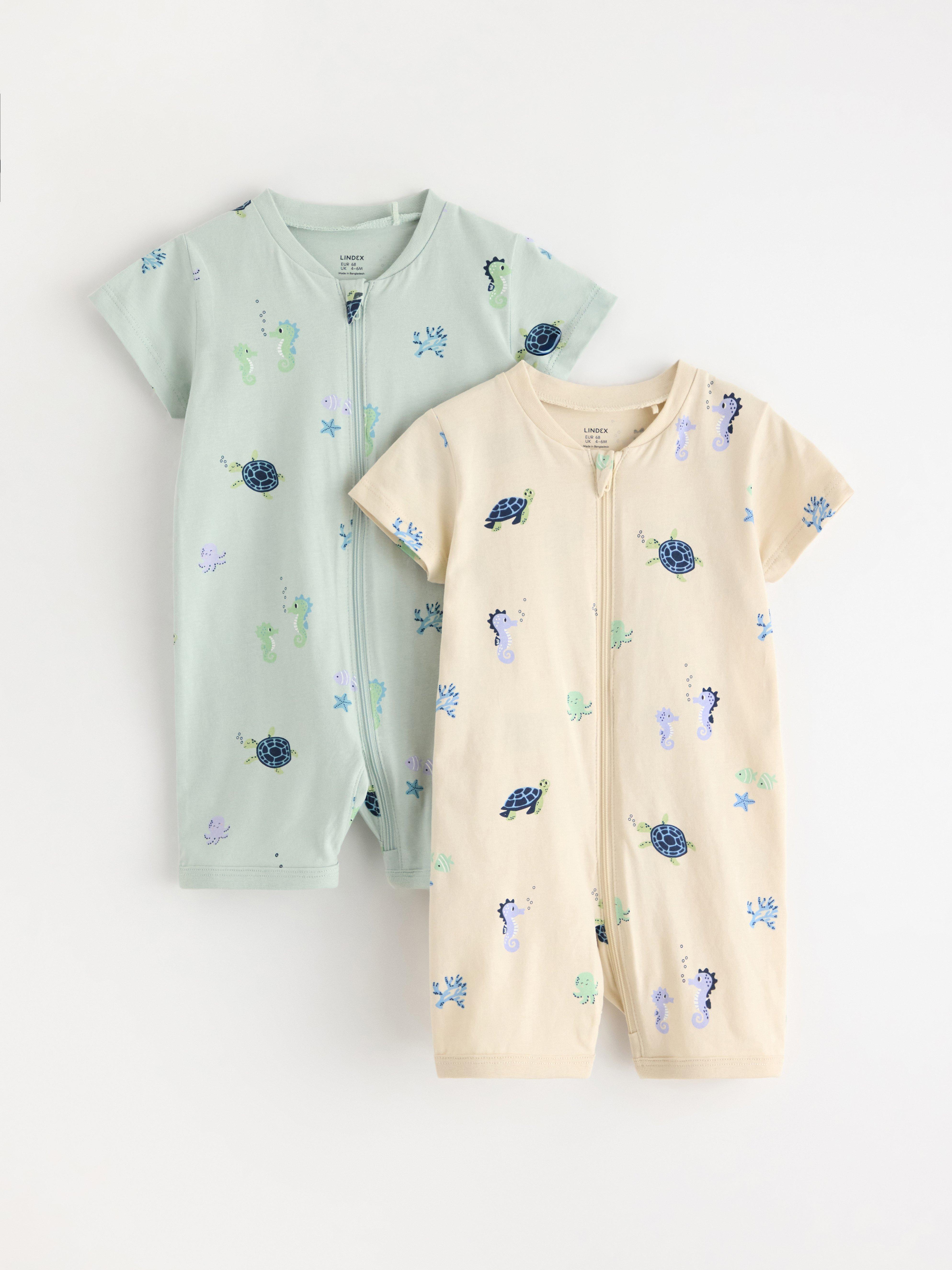 Pyjamas - Barn - Turkos